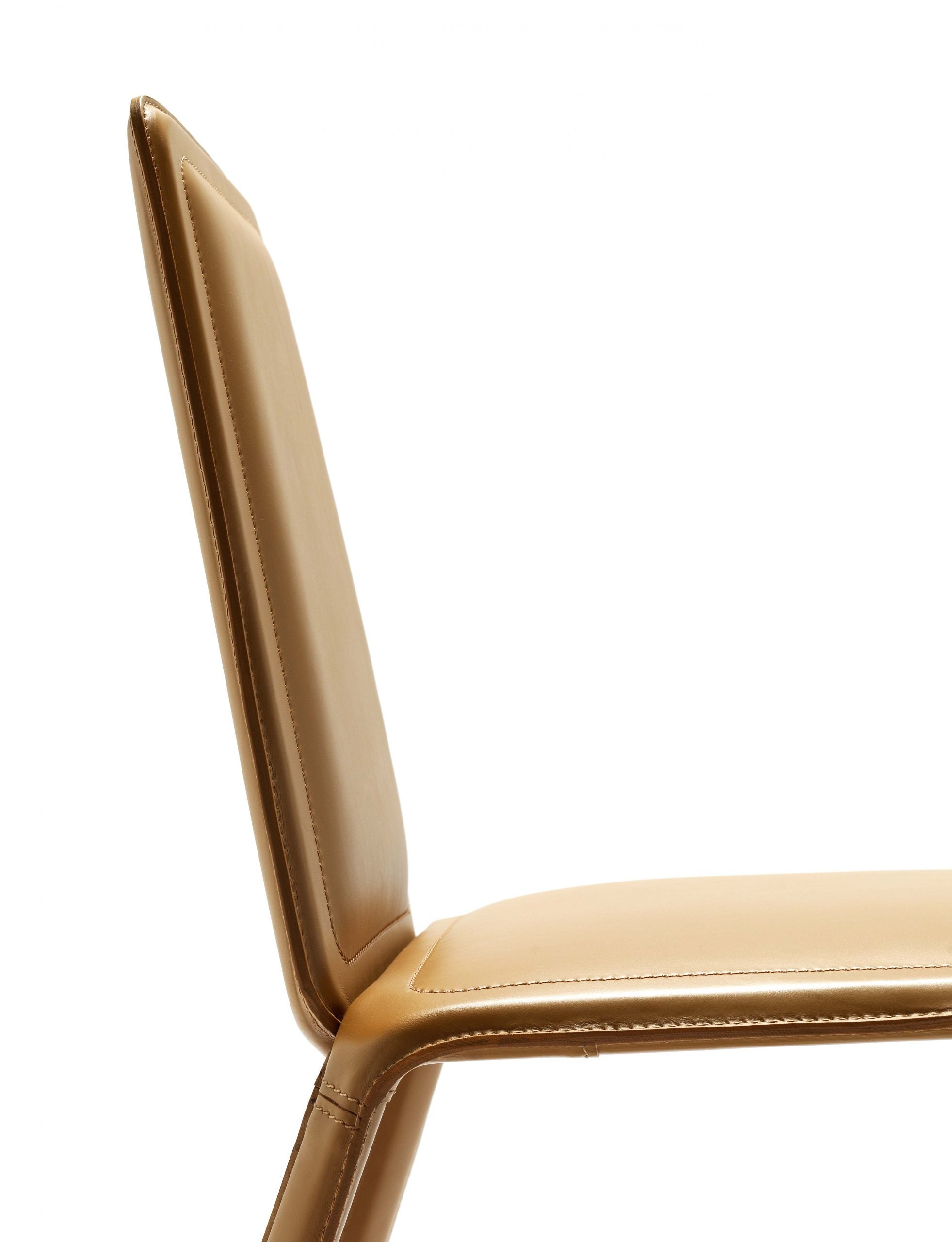 Fasem Ande Dining Chair - Modern Wooden Dining Room Chair with Upholstered Seat - Perfect for Kitchen, Dining Room, and Home Office