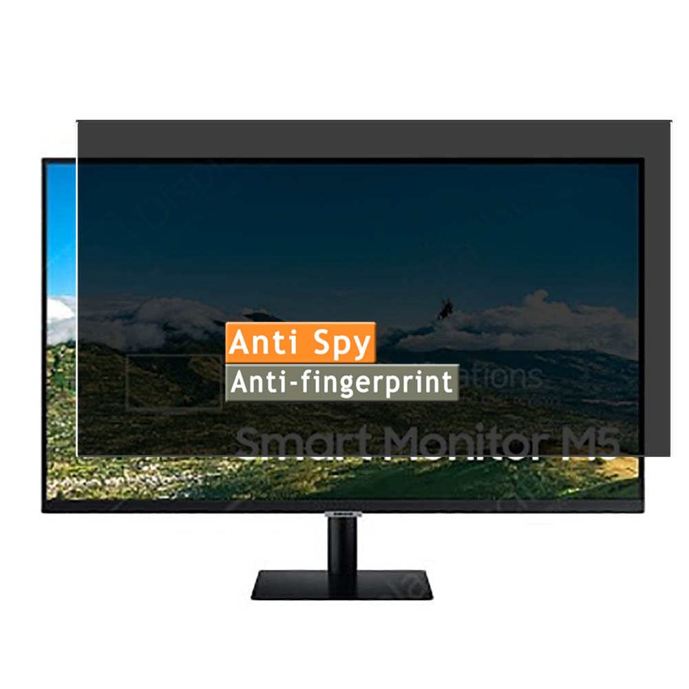 Anti-Spy Privacy Screen Protector for Samsung 27M50A 27-Inch Monitor - Matte Film Protector (Not Tempered Glass) - Perfect for Office, Banking & Confidential Work