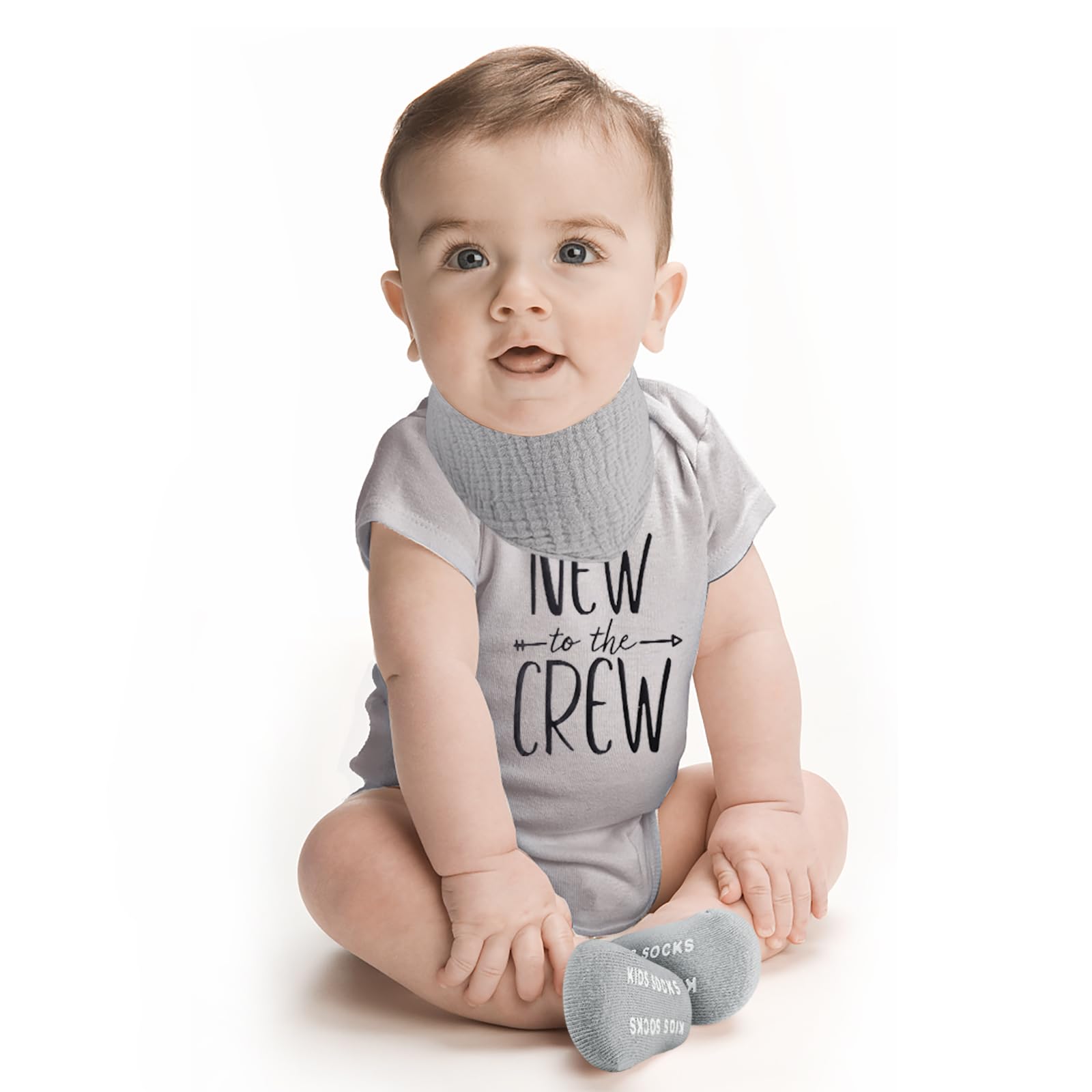 2025 New Parents Pregnancy Gift Set - 11 oz Whiskey Glasses for Mom & Dad with Baby Romper (0-3 Months) and Socks | Perfect Baby Shower Gift for Expecting Parents | Great for Celebrations, Gender Reveals & Nursery Decor