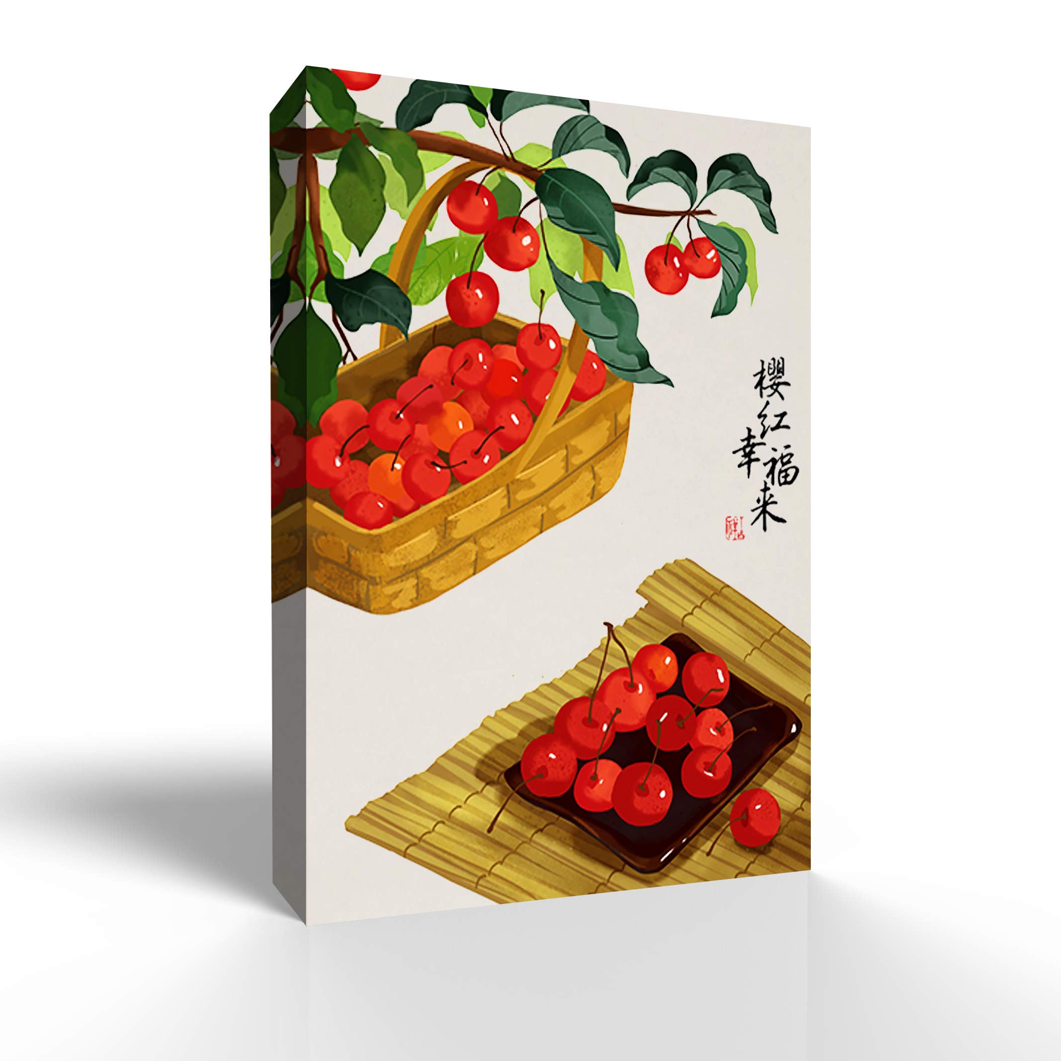 Wall26 Classical Fruit Canvas Wall Art - 16x24 Inches Framed Prints for Bedroom, Living Room, Kitchen & Office Decor