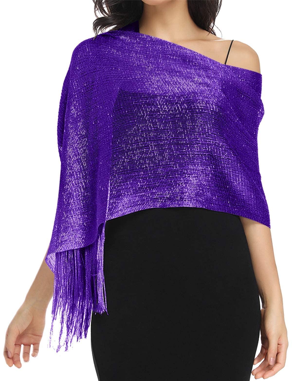 Elegant BANETTETA Women's Shawl Wrap - Formal Evening Scarf with Buckle for Weddings, Parties & Special Occasions | Perfect for Dresses, Evening Gowns & Formal Events