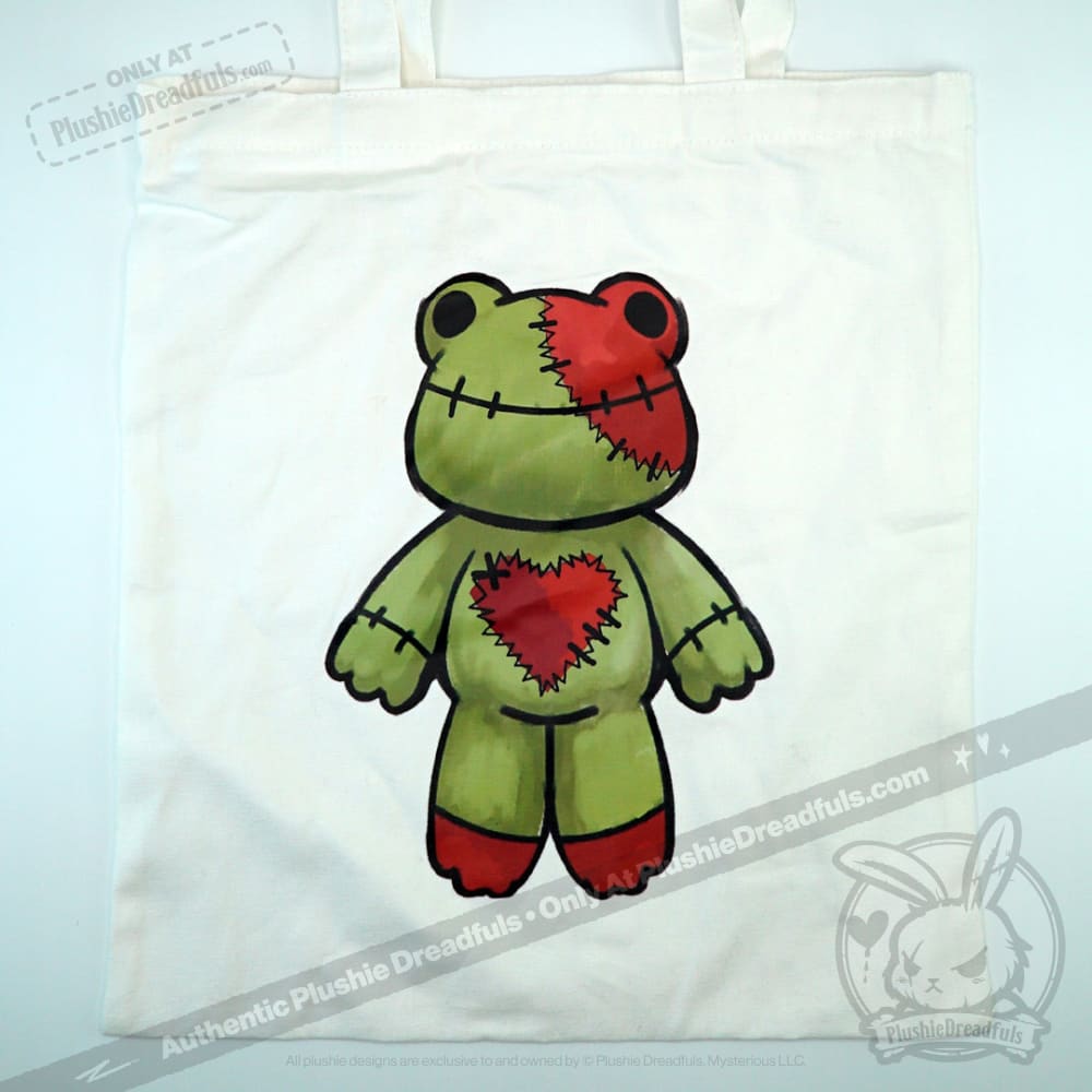 Plushie Dreadfuls Love Frog Stuffed Animal - Soft Cuddly Plush Toy for Kids, Valentine's Gift & Anxiety Relief Companion | Perfect for Bedtime, Gifts & Emotional Support