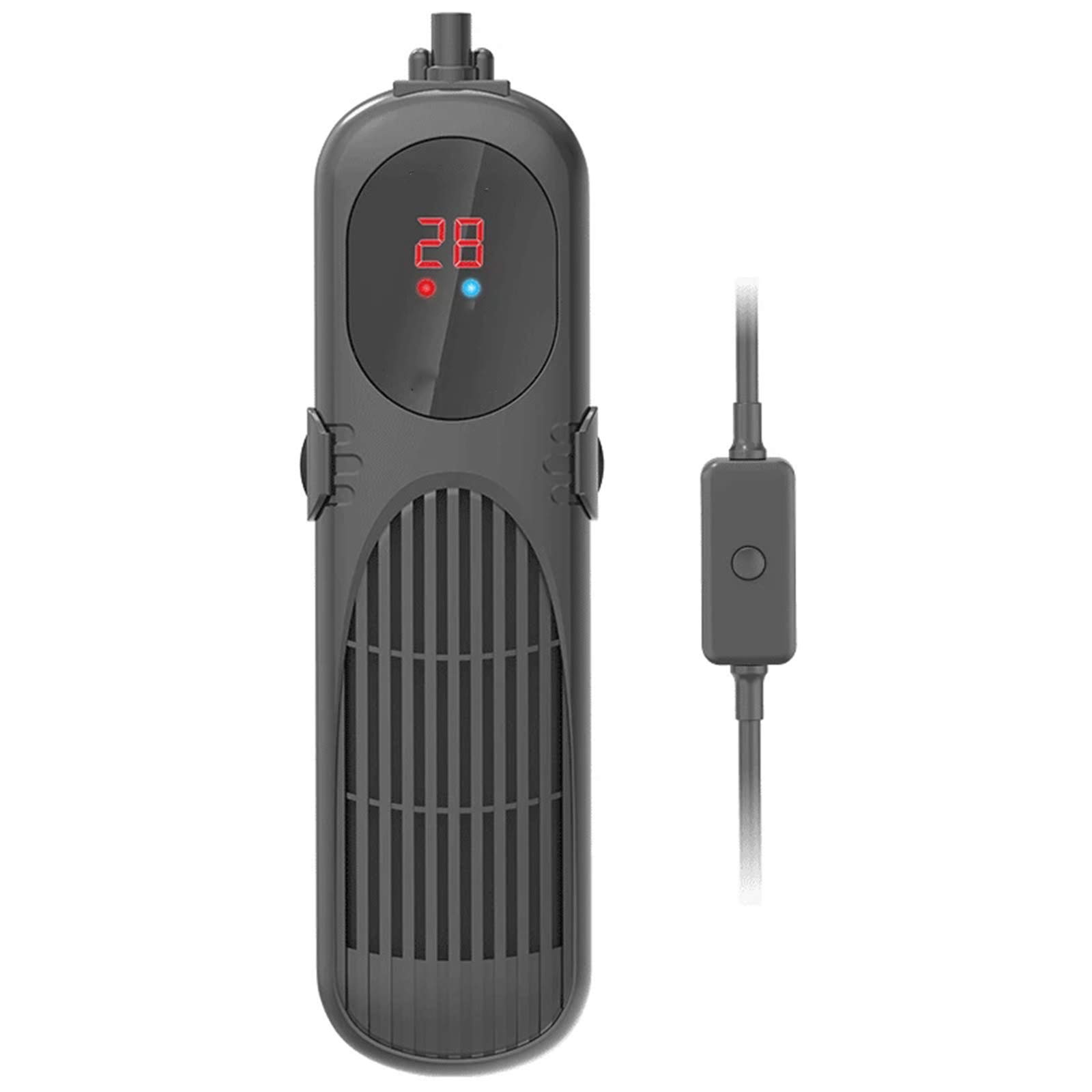 AAADRESSES Submersible Aquarium Heater with Digital Display - 100W Turtle & Betta Fish Tank Heater with External Controller | Perfect for Freshwater & Saltwater Aquariums, Reptile Tanks & Hydroponics