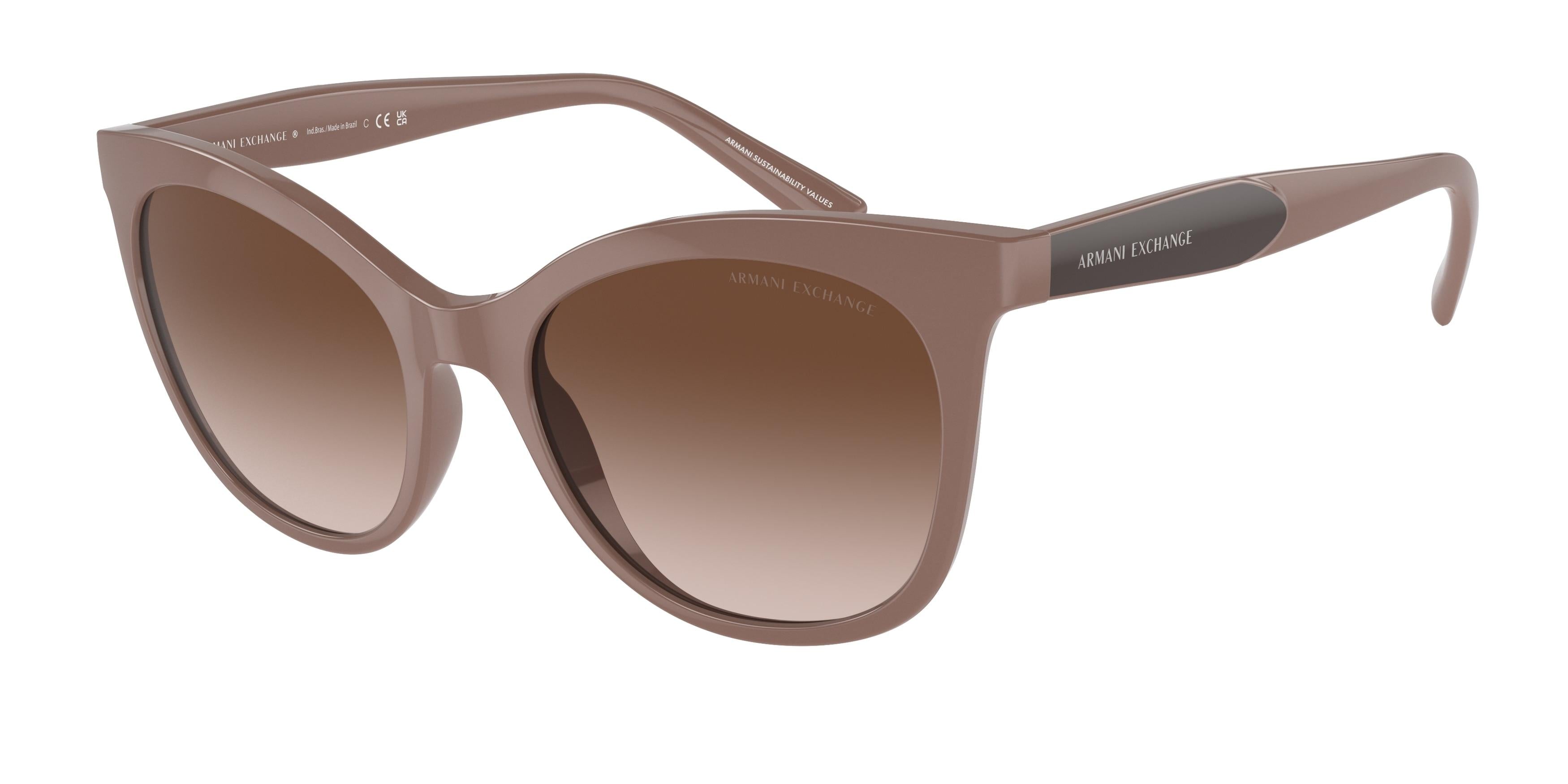 Armani Exchange 4094S Polarized Sunglasses for Men & Women - UV Protection Fashion Shades for Driving, Beach & Outdoor Activities