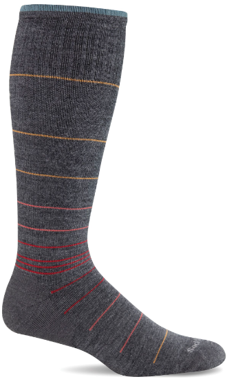 Sockwell Men's Circulator Moderate Graduated Compression Socks for Improved Circulation & Comfort - Perfect for Travel, Running & Recovery