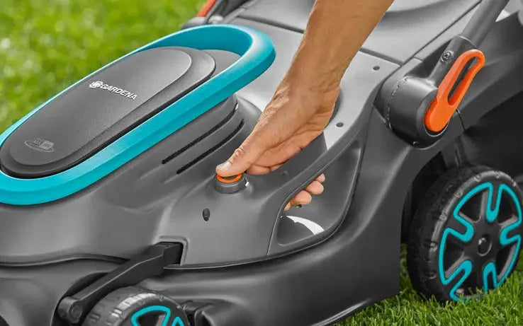 Gardena PowerMax 37/1800 G2 Electric Lawn Mower - 20 Inch Cutting Width, Corded (Model 14637) | Perfect for Small to Medium Yards, Residential Lawn Care & Eco-Friendly Grass Cutting