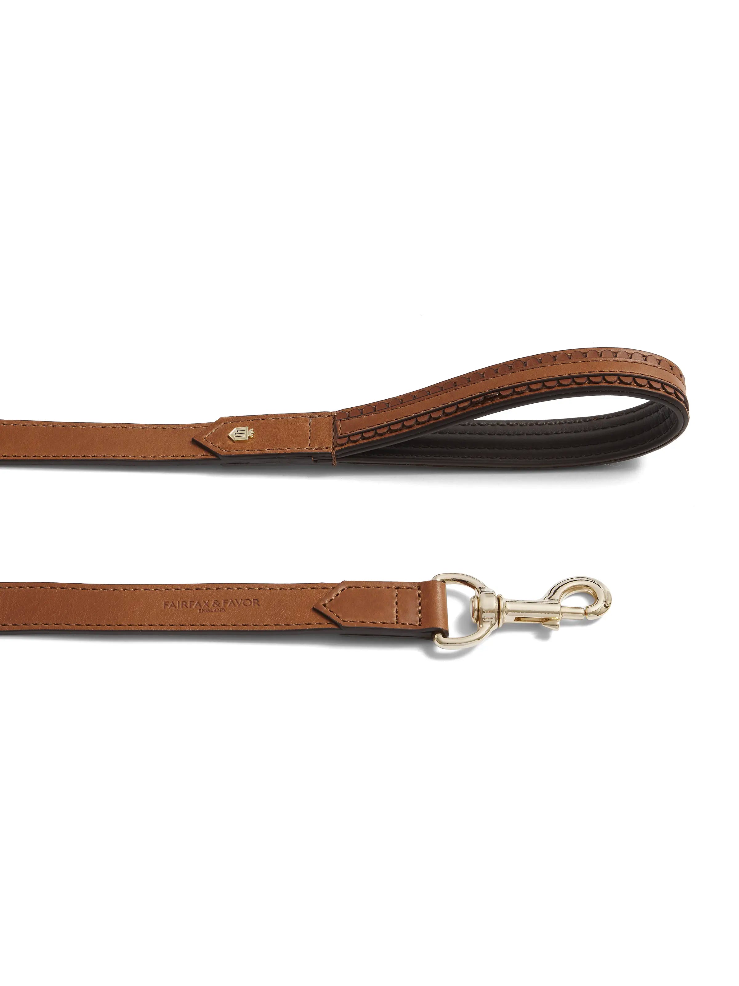 Premium Tan Leather Dog Lead - Signature Bakewell Collection | Durable & Stylish for Walking, Training & Outdoor Adventures