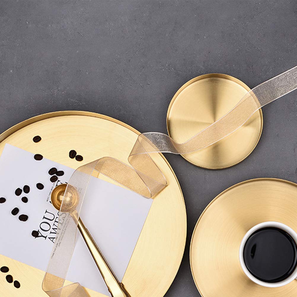 KESYOO Stainless Steel Jewelry Tray Organizer - Premium Metal Jewelry Storage & Display Tray for Rings, Earrings, Necklaces - Perfect for Home, Retail Store & Travel Jewelry Organization