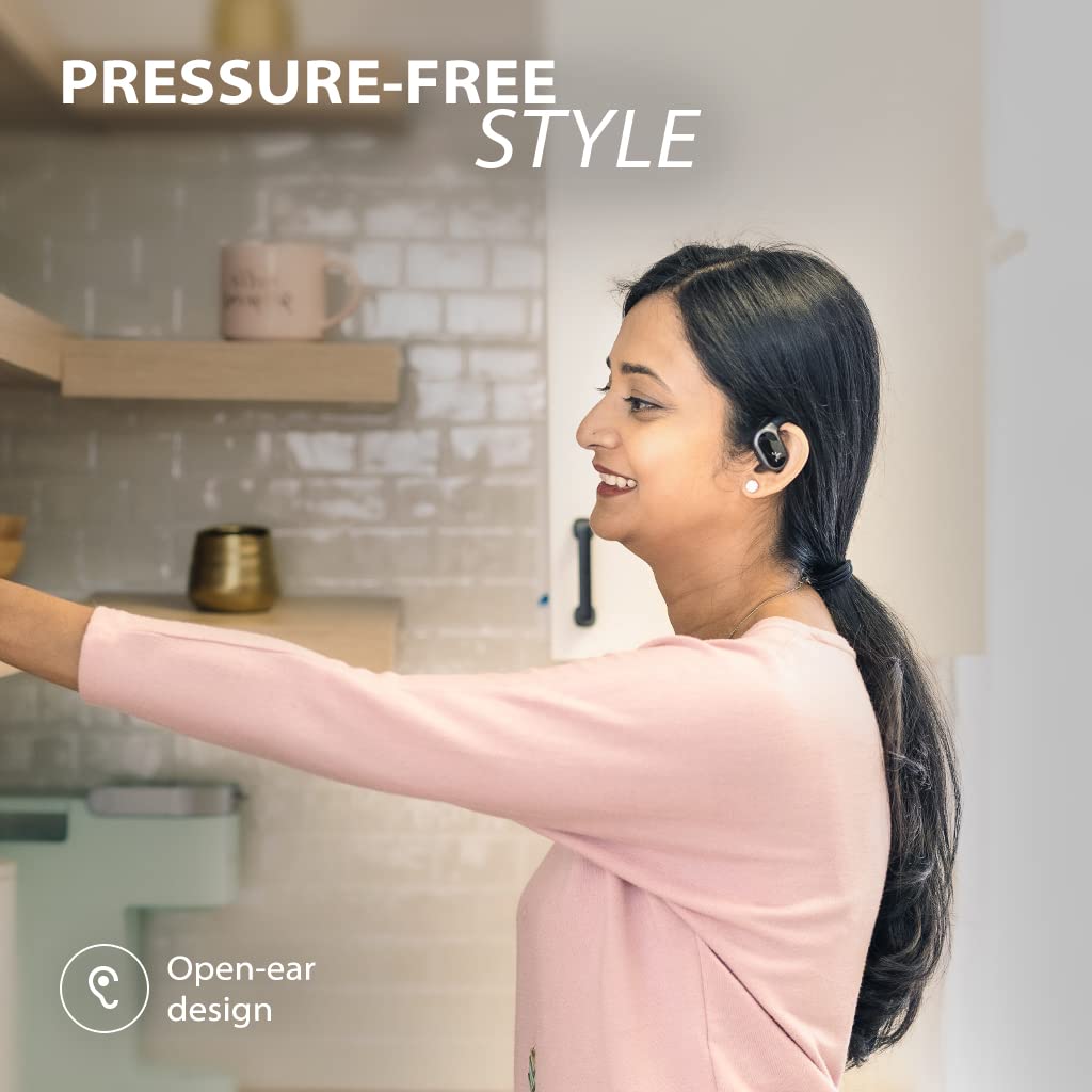 Avantree Orbit Pro Bluetooth 5.0 Audio Transmitter & Receiver for TV | Wireless Adapter for Headphones & Speakers | Home Theater & Gaming Setup | Avantree Breeze Open-Ear Bluetooth 5.2 Earbuds with Surround Sound & Ambient Awareness | Perfect for Workouts, Commuting & Outdoor Activities