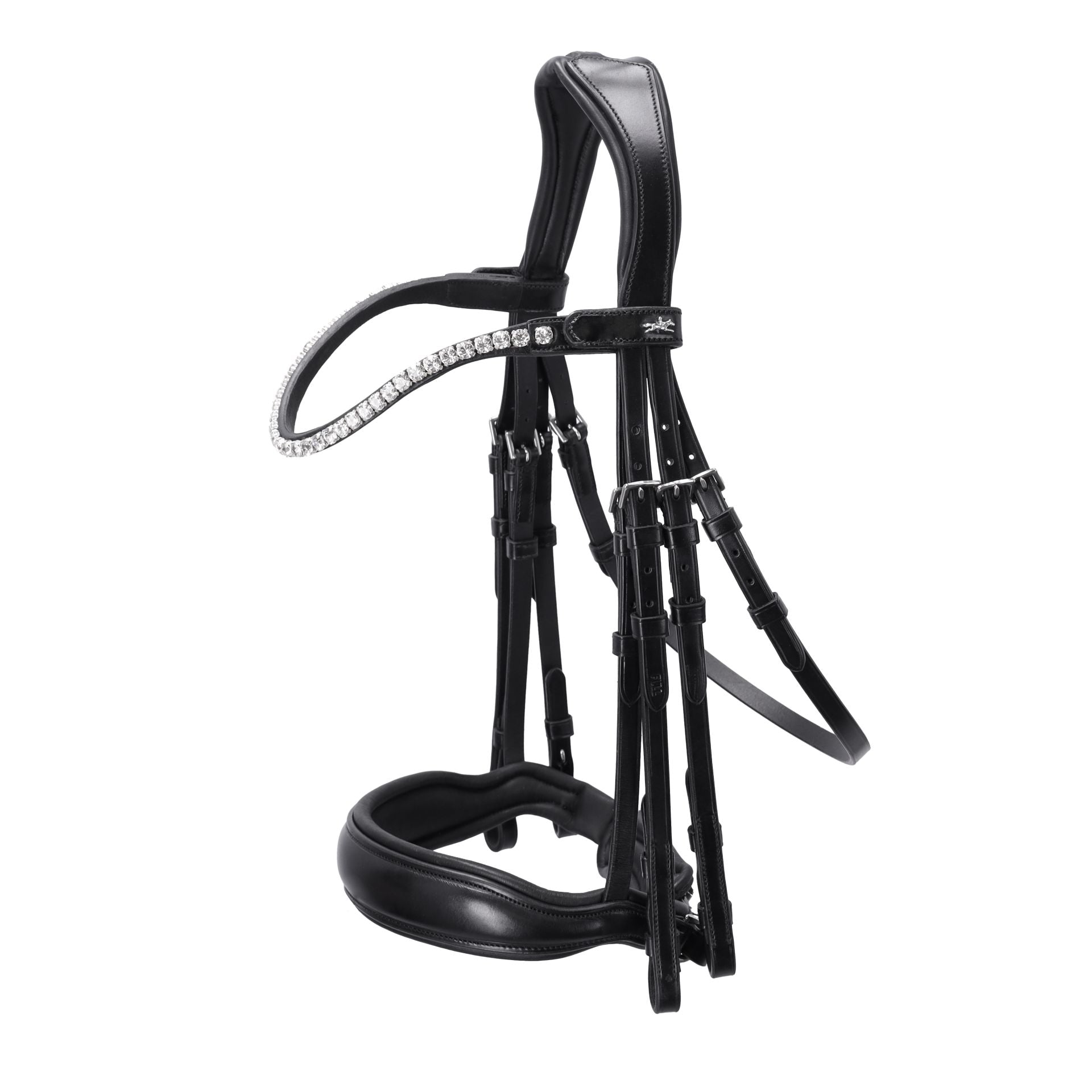 Schockemöhle Milazzo Dressage Double Bridle - Premium Horse Riding Equipment for Professional Equestrian Training & Competitions | Perfect for Dressage Shows and Advanced Riding Lessons