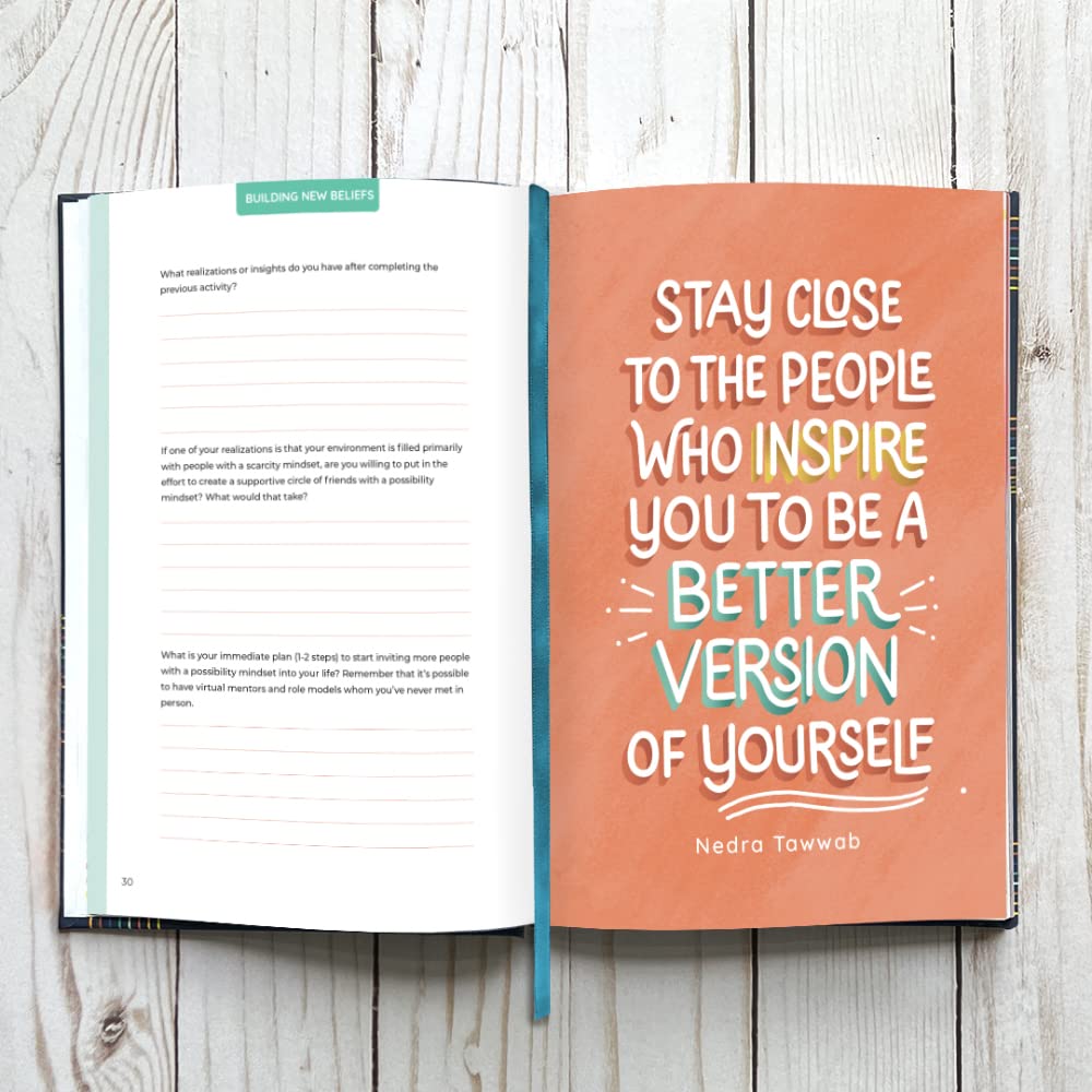 Big Life Journal - Adult Edition: Gender-Neutral Guided Journal for Self Improvement, Growth Mindset & Anxiety Management | Goal Setting Planner with Motivational Prompts to Build Healthy Habits | Perfect for Personal Development, Therapy & Mindfulness Practice