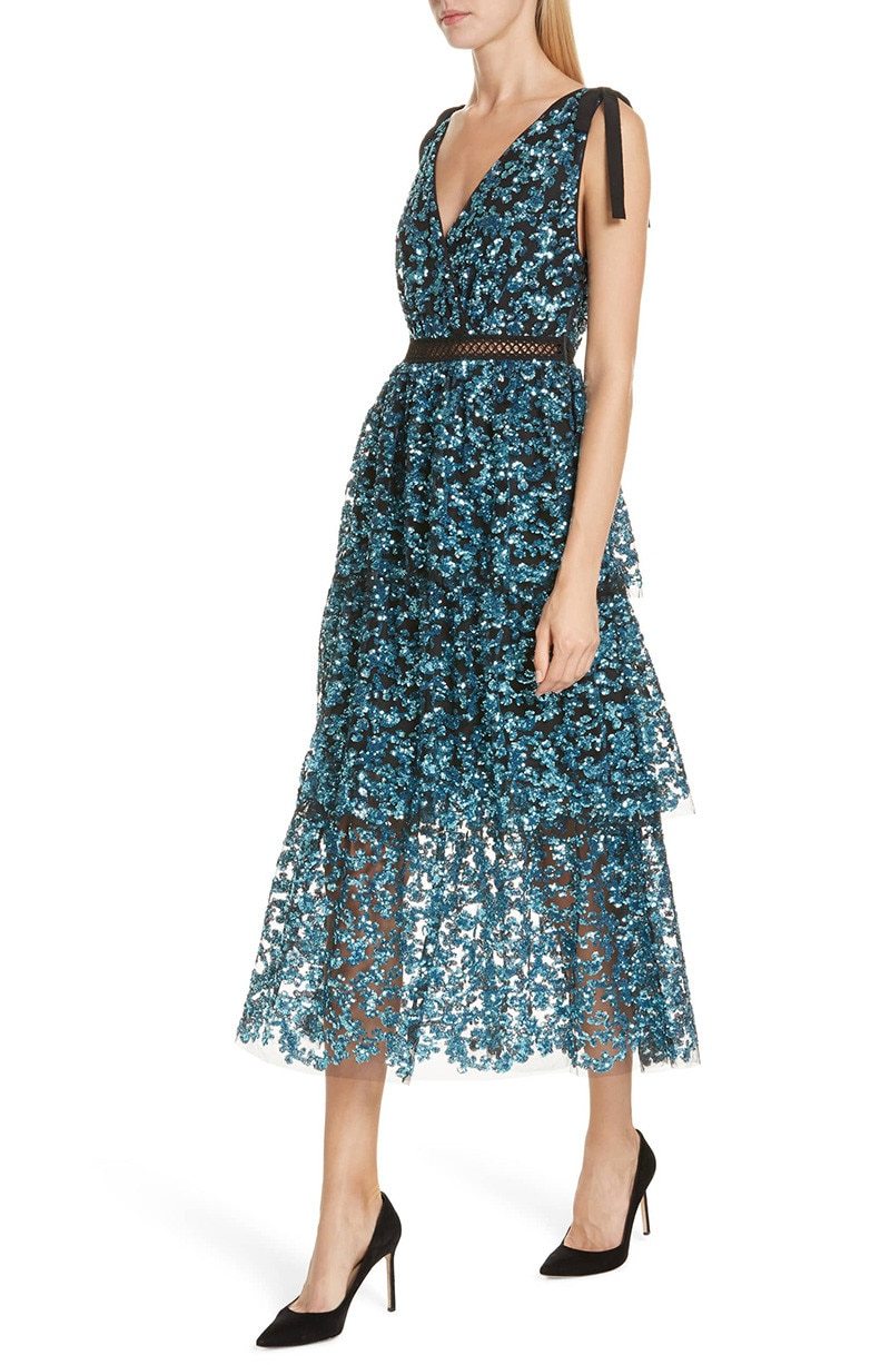 Sexy Backless Midi Dress for Women - Elegant Runway & Party Gown - Perfect for Cocktail Parties, Date Nights & Special Occasions