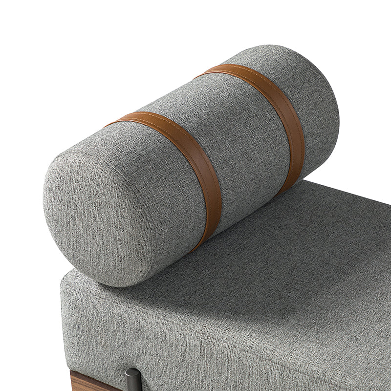 Gabril Bench - Modern Wooden Bench with Cushion, Sturdy & Comfortable Seating for Living Room, Bedroom, Entryway, and Outdoor Use