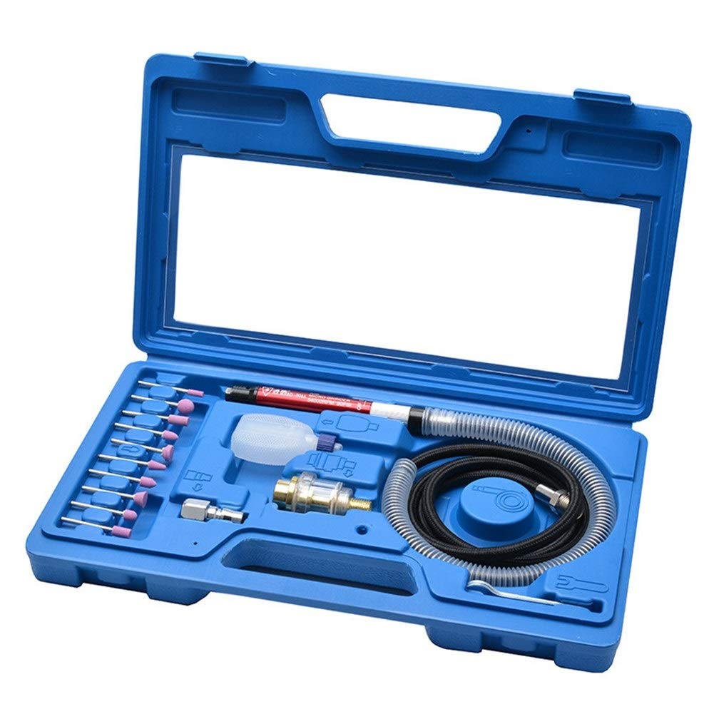 Industrial Grade Pneumatic Micro Grinding Pen Set - Resin Sanding Tools for Wind Grinding, Punching & Polishing | Perfect for Jewelry Making, Woodworking & Metal Crafting