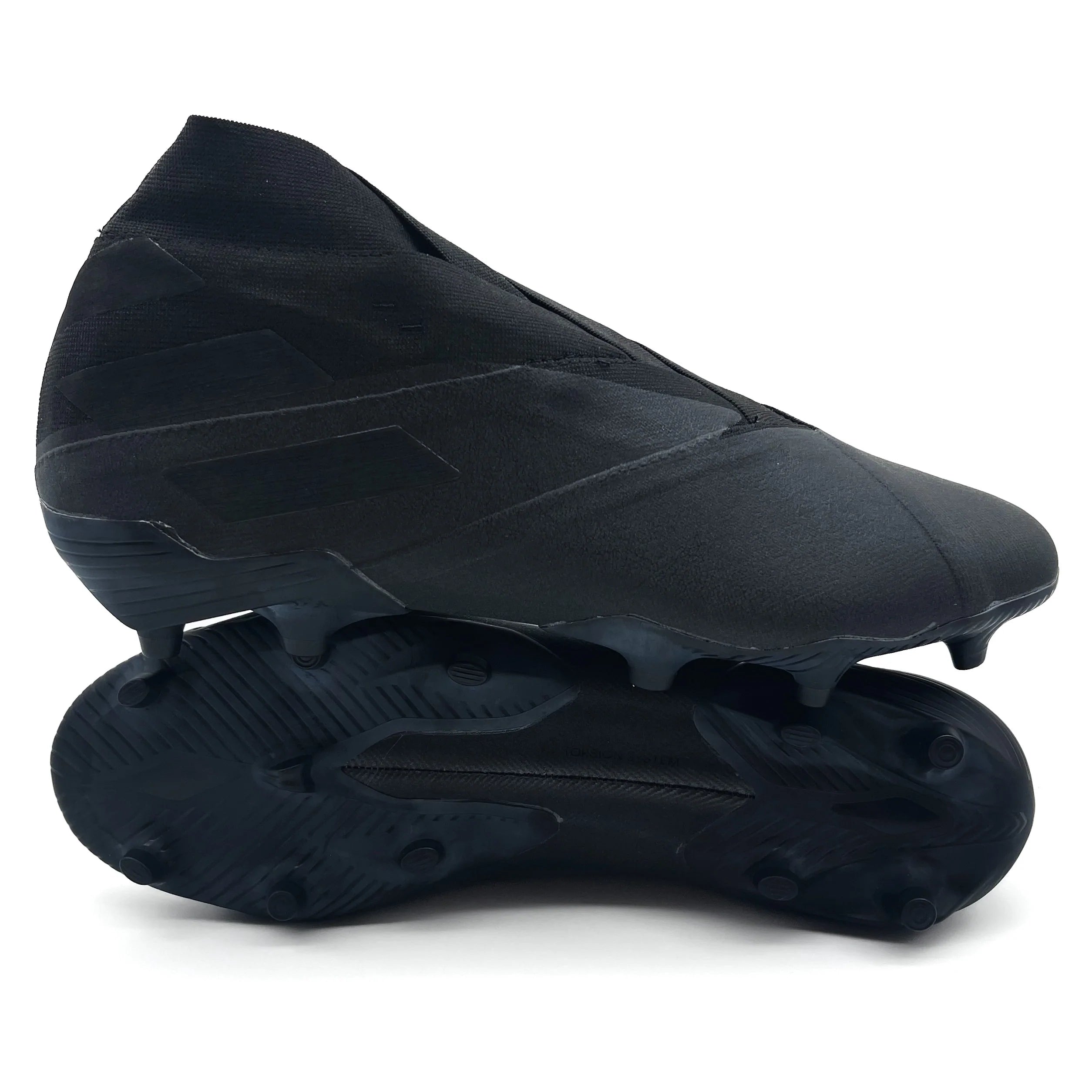 Adidas Nemeziz 19+ Soccer Cleats - Core Black | Lightweight Football Boots for Speed & Agility | Perfect for Training & Matches