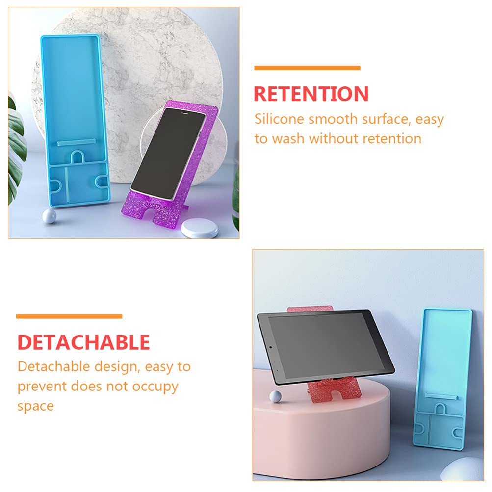 EXCEART Silicone Mold for DIY Phone Holder - Crystal Epoxy Resin Casting Molds for Smartphones, Jewelry Making & Cellphone Bracket - Perfect for Crafting, Home Decor & Gift Making