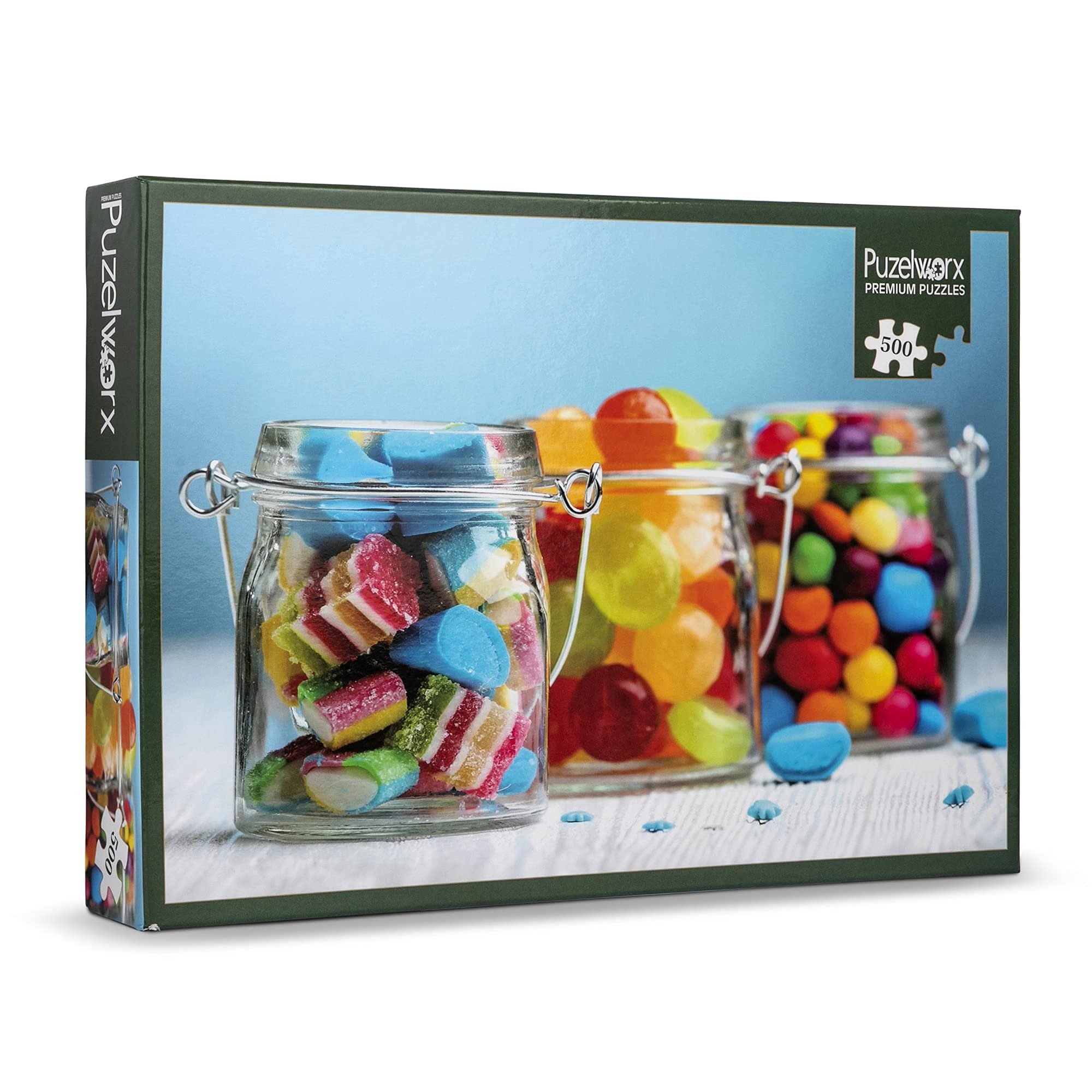 500-Piece Jigsaw Puzzle - Educational Family Game for Adults & Kids - Perfect for Family Bonding, Classroom Learning & Stress Relief Activities
