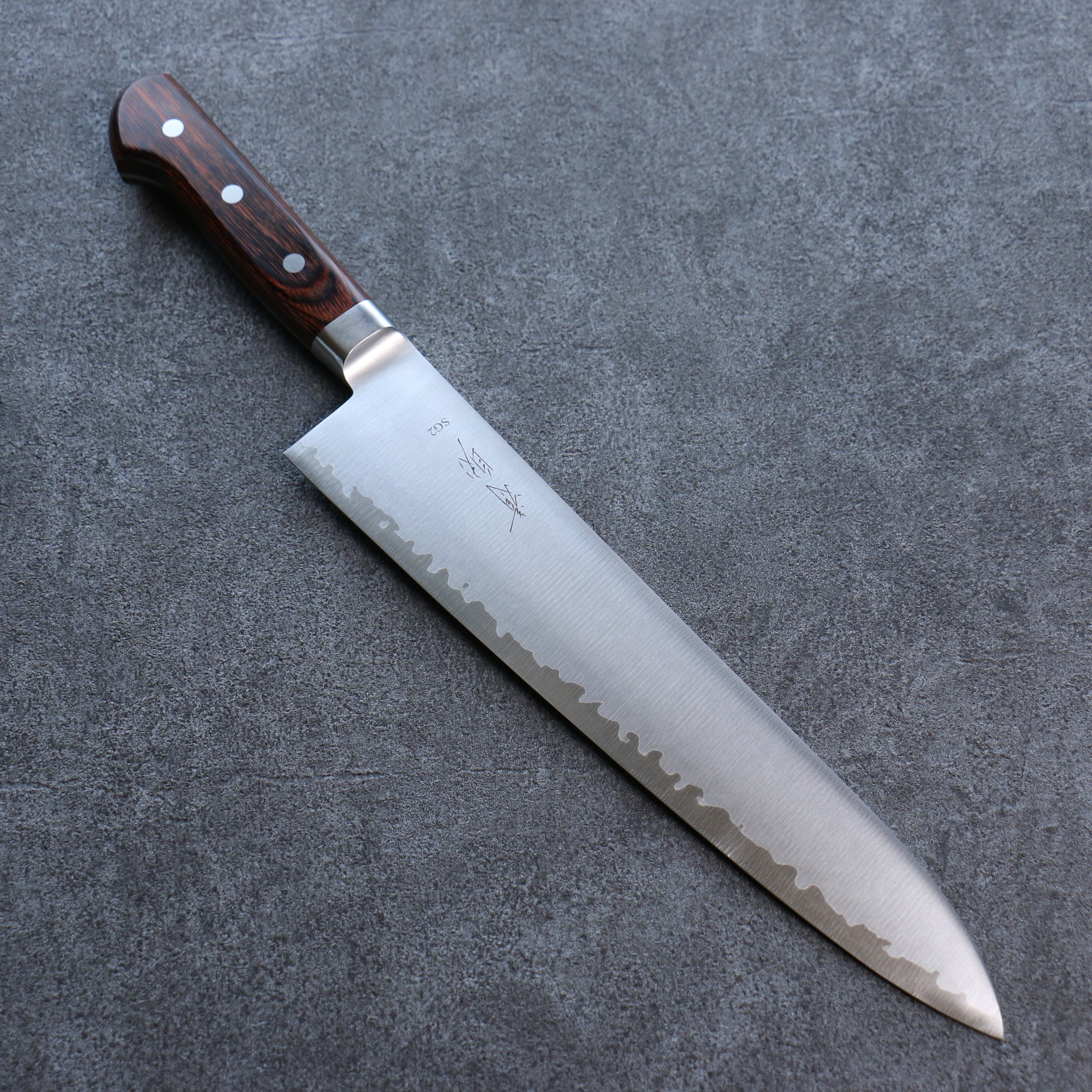 Premium Seisuke SG2 Gyuto 270mm Japanese Chef Knife with Mahogany Handle - Perfect for Sushi, Sashimi & Precision Cutting in Professional Kitchens