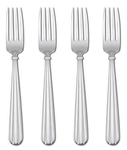 Oneida Unity Set of 4 Stainless Steel Luncheon Forks - Elegant Flatware for Dinner Parties, Bridal Showers & Formal Dining
