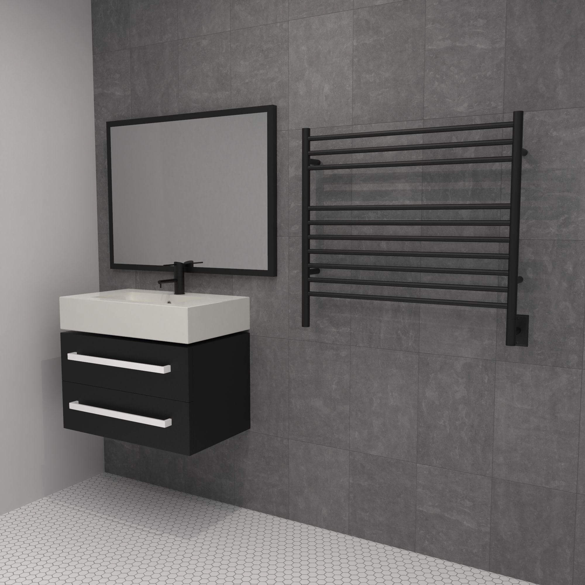 Amba Jeeves K Straight Hardwired Towel Warmer - 29.5