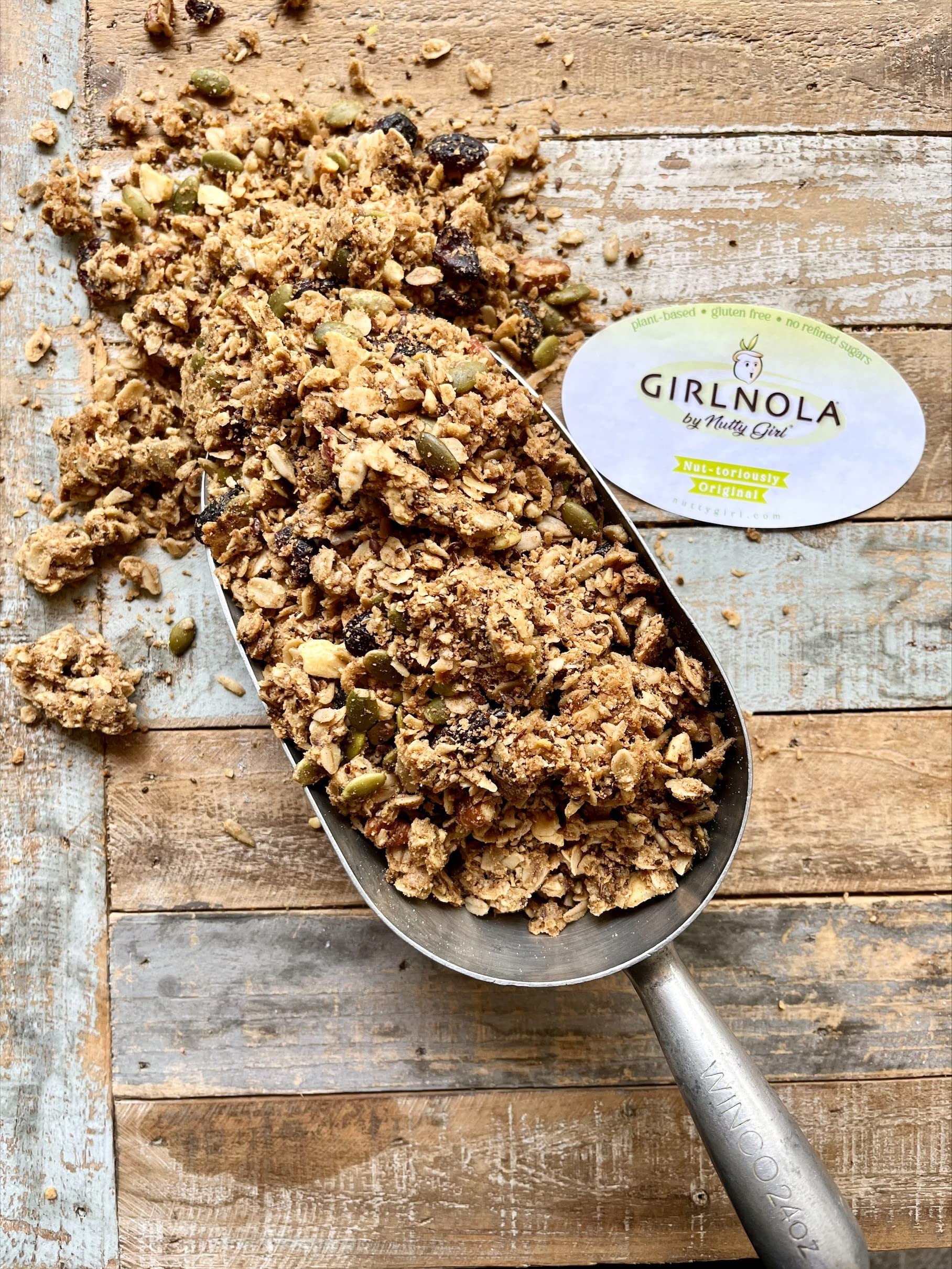Nutty Girl Girlnola® 2 Pack - Gluten-Free Granola Snacks | Organic, Non-GMO, Vegan | Perfect for Breakfast, Hiking & On-the-Go Snacking