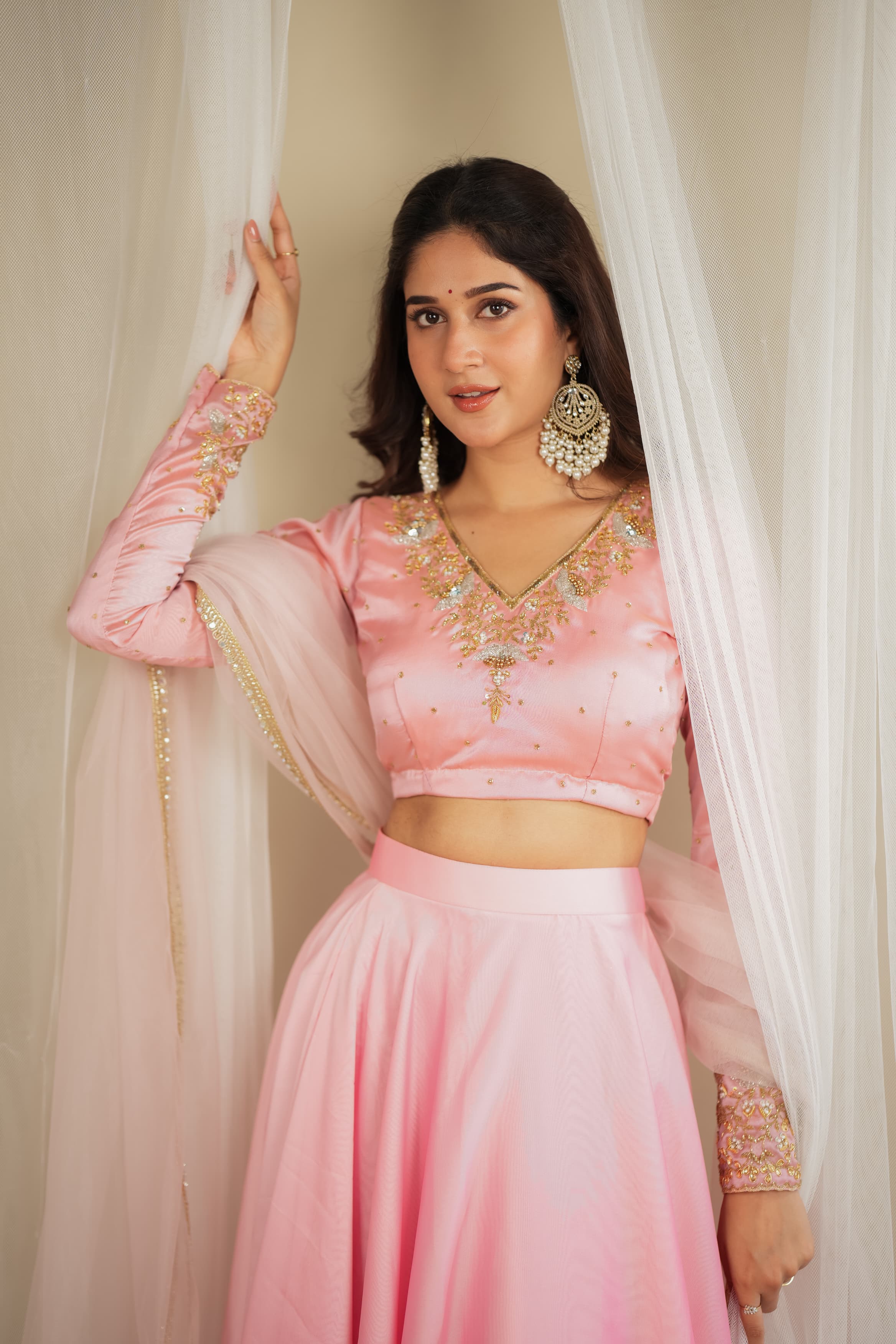 Aaradhya Premium Designer Lehenga Choli for Women | Indian Traditional Bridal Wedding Dress | Perfect for Festivals, Parties & Special Occasions