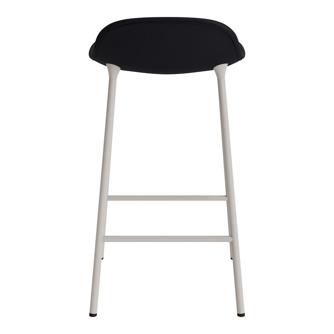 Modern Form Counter Stool with Sturdy Metal Legs & Comfortable Upholstered Seat - Perfect for Kitchen Islands, Breakfast Bars & Home Decor