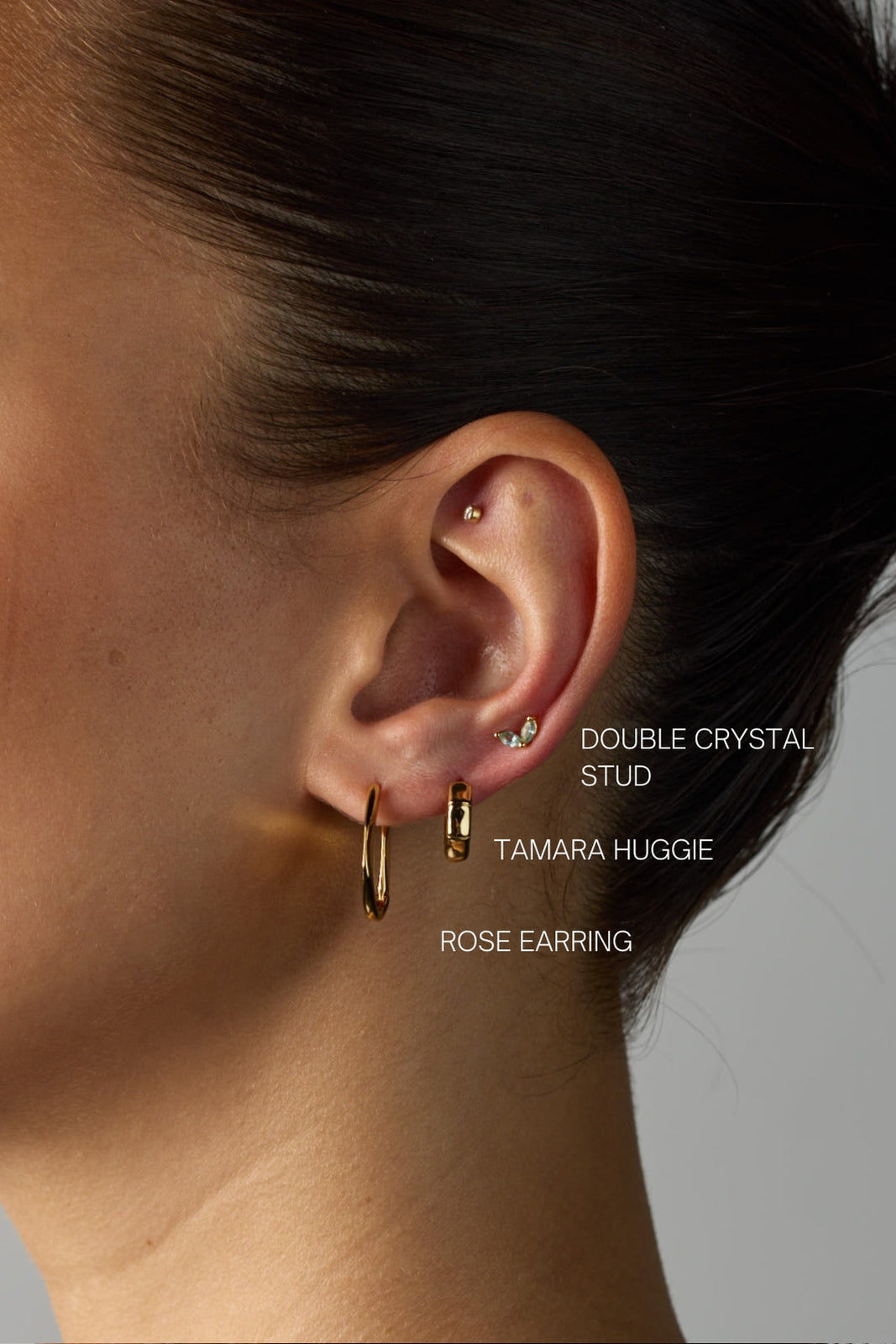 Elegant Rose Gold Earrings for Women - Perfect for Weddings, Parties & Everyday Wear