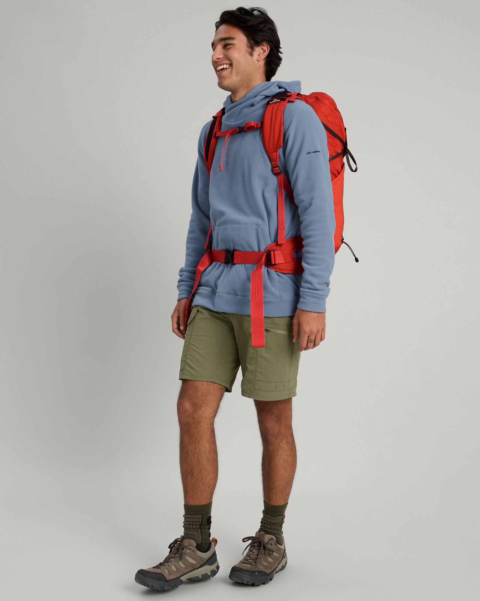 Valorous Pack 28L Backpack - Durable Hiking & Travel Backpack for Men & Women, Water-Resistant Red Earth Outdoor Gear - Perfect for Camping, Trekking & Daily Commute