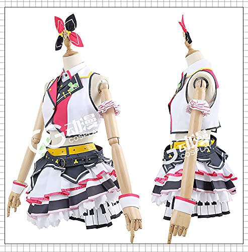 Momoi Airi Cosplay Costume - Anime Character Halloween Costume Dress for Cosplay, Halloween Parties & Conventions - Perfect for Anime Fans, Cosplay Events & Themed Parties