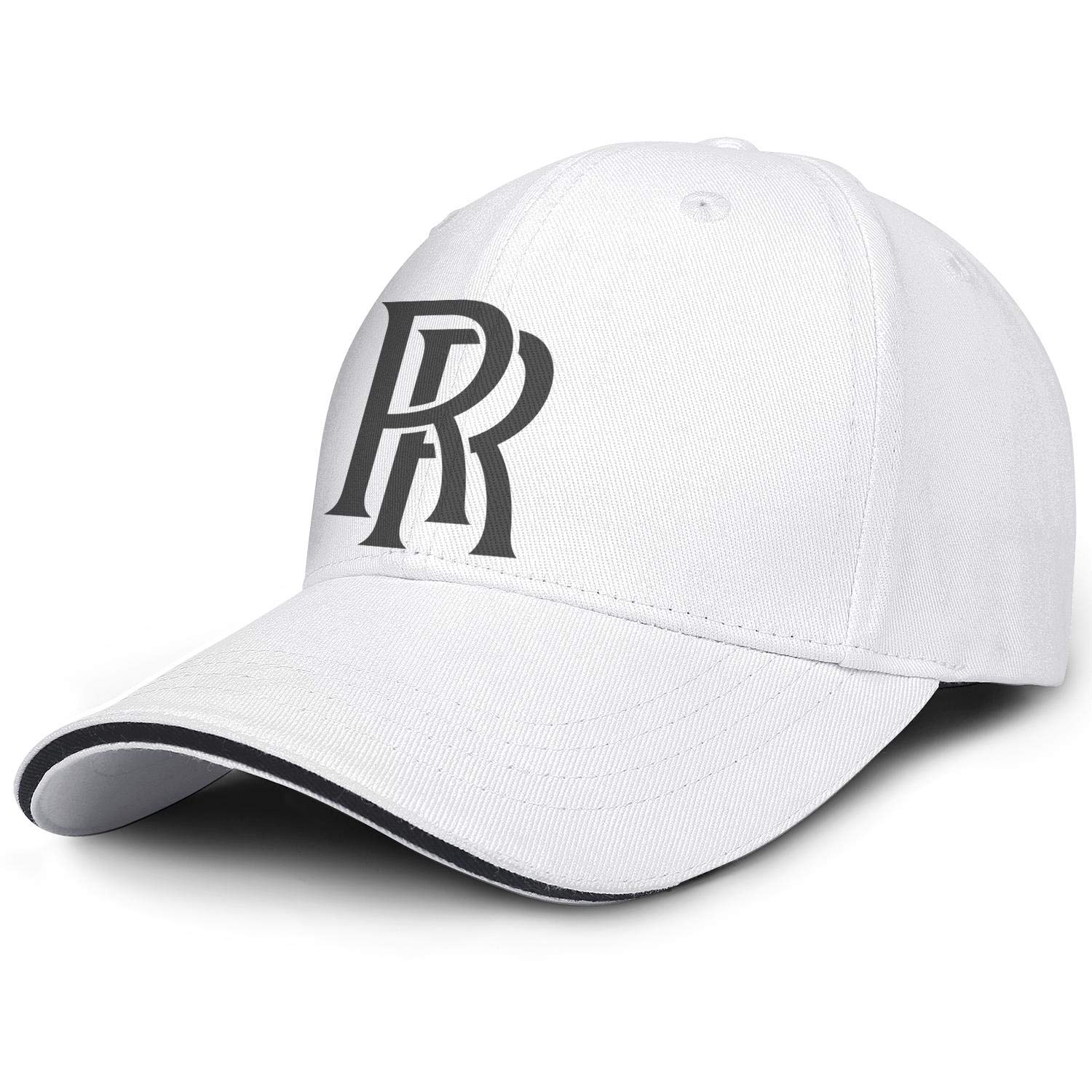 Rolls-Royce Logo Snapback Golf Hat for Men & Women - Classic Sandwich Cap for Golfing, Outdoor Sports & Casual Wear
