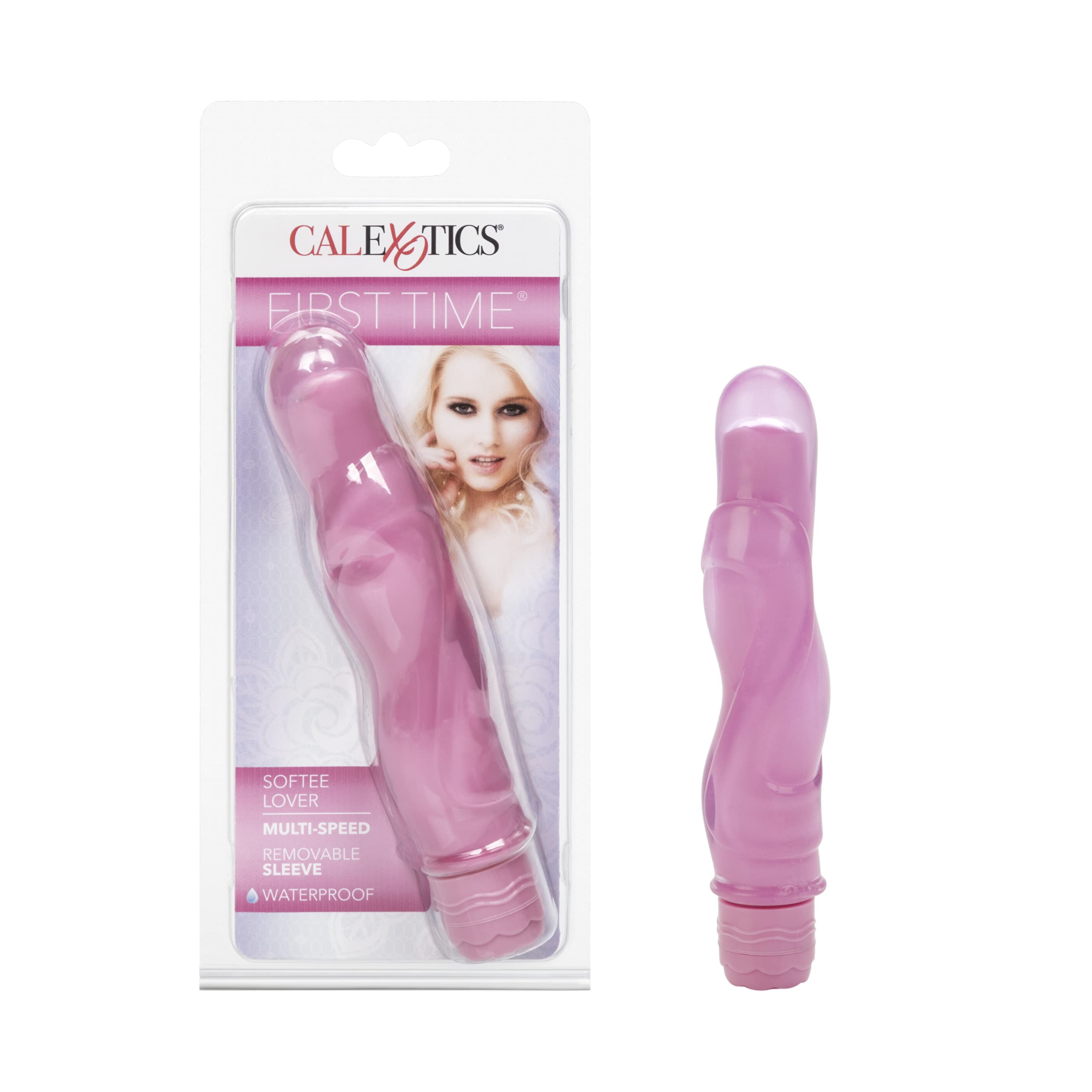 CalExotics Softee Bullet Vibrator for Women - Pink | First Time Use