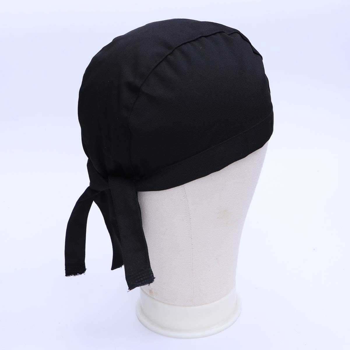Premium Gatuida Chef Hat - Adjustable Elastic Back Skull Cap with Secure Ties - Professional Kitchen Headwear for Cooking, Baking & Culinary Arts