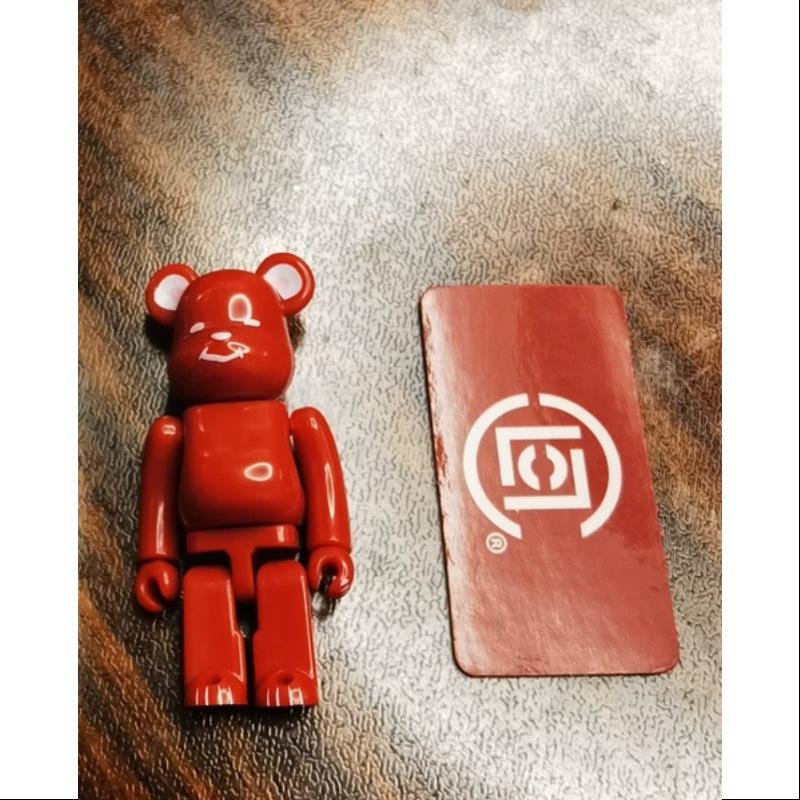 Bearbrick Series 28 Secret CLOT Polar Bear RED 100% Collectible Vinyl Art Toy - Limited Edition Pop Culture Figure for Display & Investment (Home Decor, Office Collection, Gift for Art Enthusiasts)