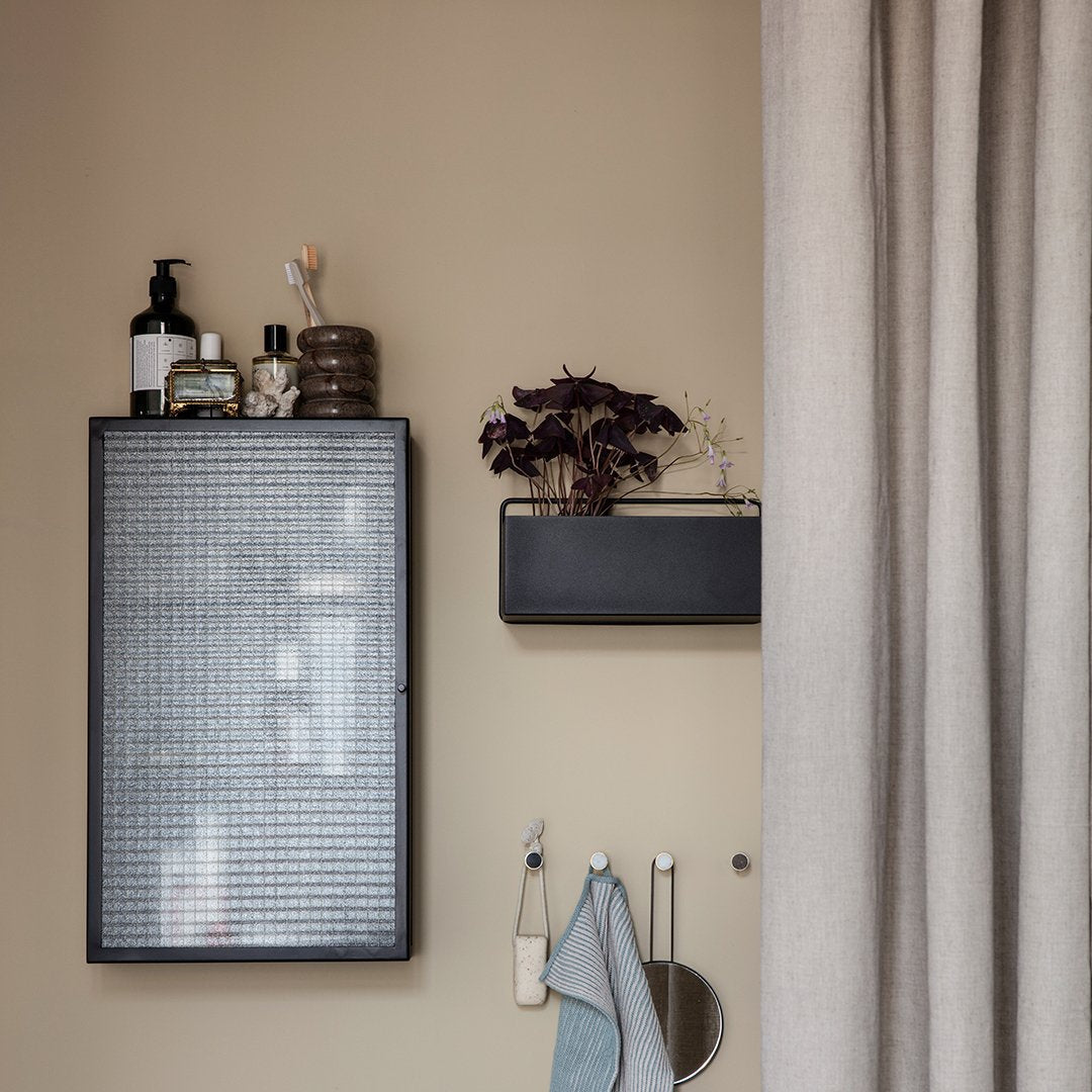 Haze Wall Cabinet - Modern Floating Bathroom Storage Shelf for Towels & Toiletries | Space-Saving Organizer for Small Bathrooms & Powder Rooms