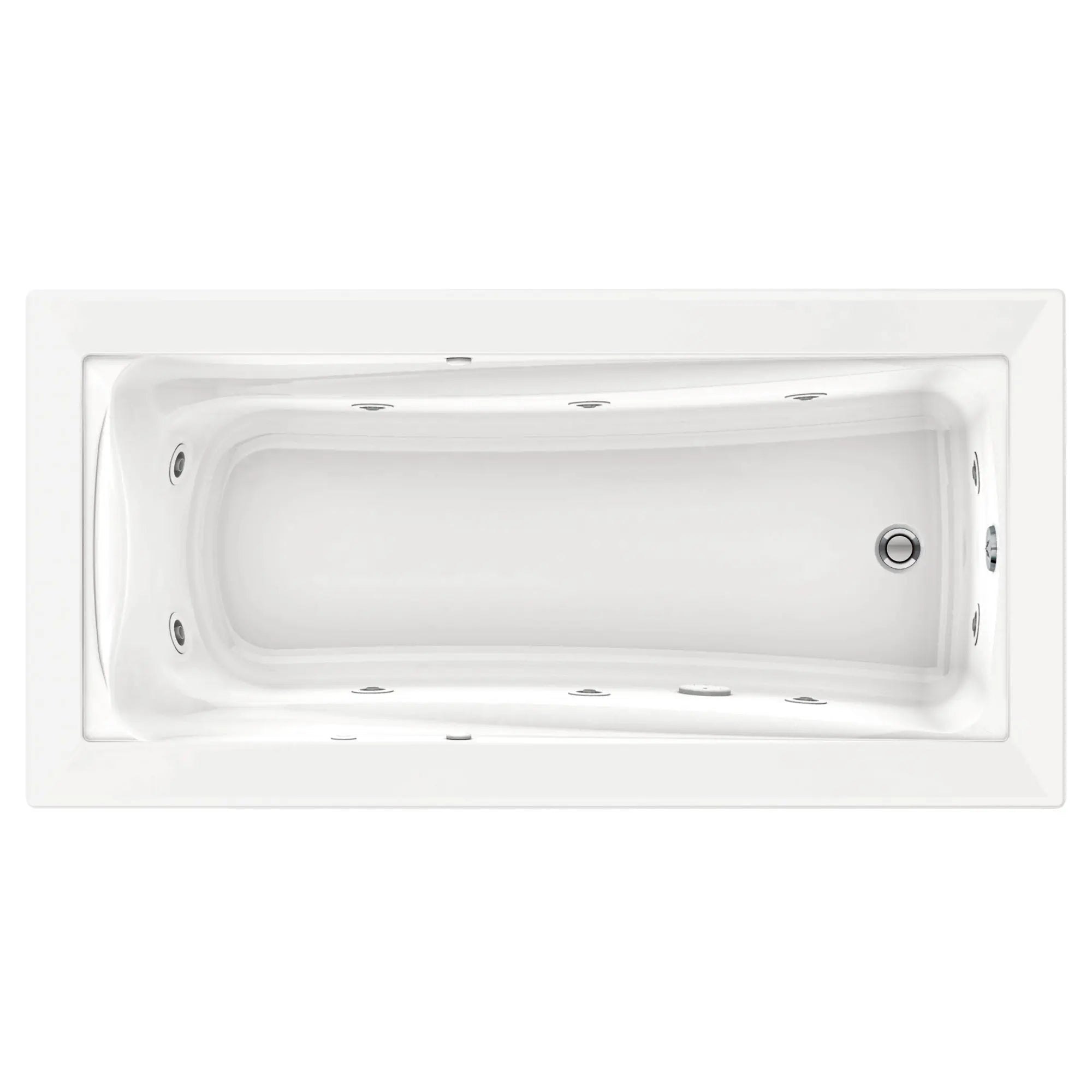 72 x 36 Inch Green Tea® Drop-In Bathtub with EcoSilent® EverClean® Hydromassage System - Luxurious Soaking & Hydrotherapy for Spa-Like Relaxation at Home