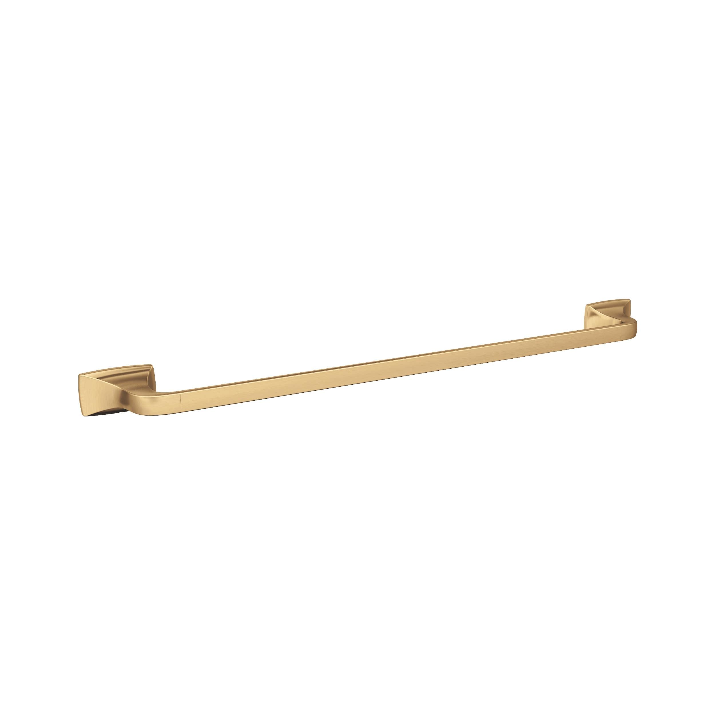 Amerock BH36014CZ 24 Inch Champagne Bronze Towel Bar - Modern Bathroom Towel Rack for Bath, Spa & Guest Rooms | Highland Ridge Collection | Durable Bath Hardware & Accessories