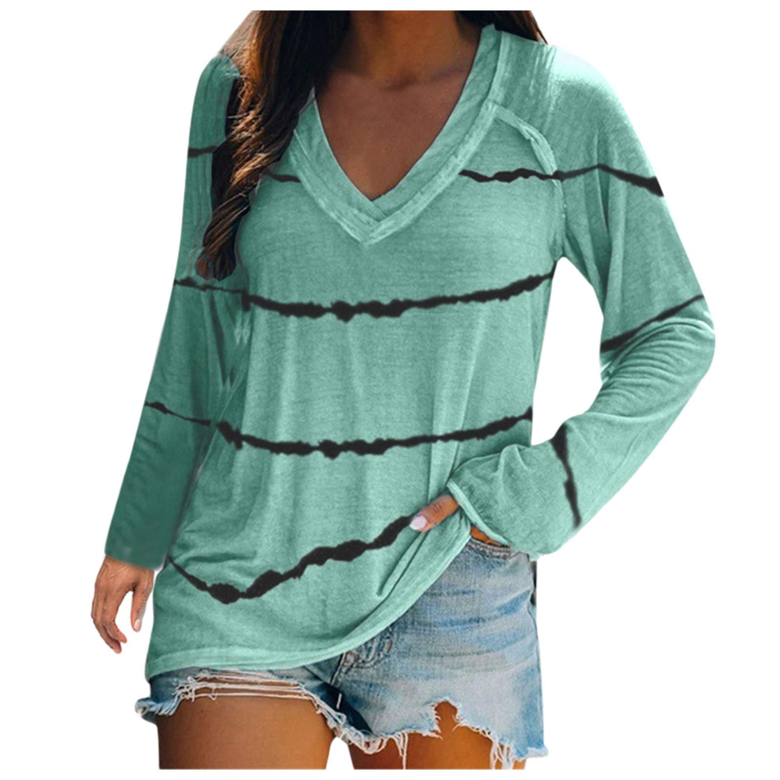 GFPGNDFHG Women's T-Shirts - Soft Stretch Short & Long Sleeve Crewneck Tops for Summer, Workout & Casual Wear | Perfect for Gym, Office & Everyday Fashion