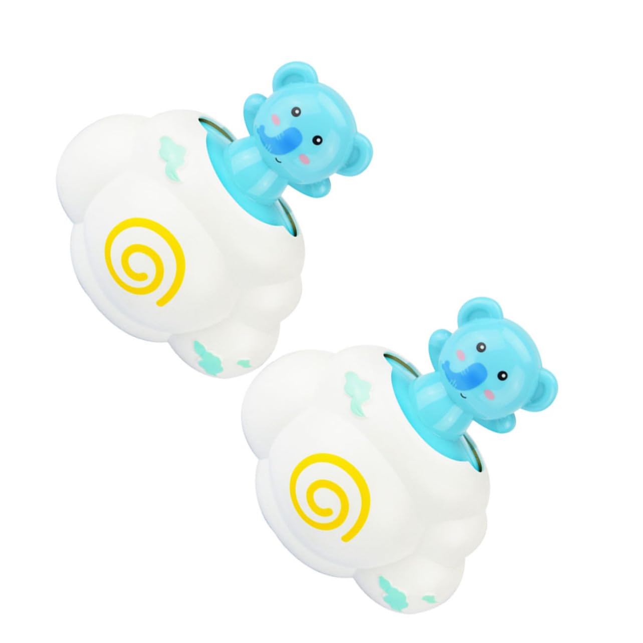 2 Sets Floating Bath Toys for Kids - Fun Bathtub Duck & Animal Toys (4 Pieces) - Perfect for Toddler Bath Time & Sensory Play