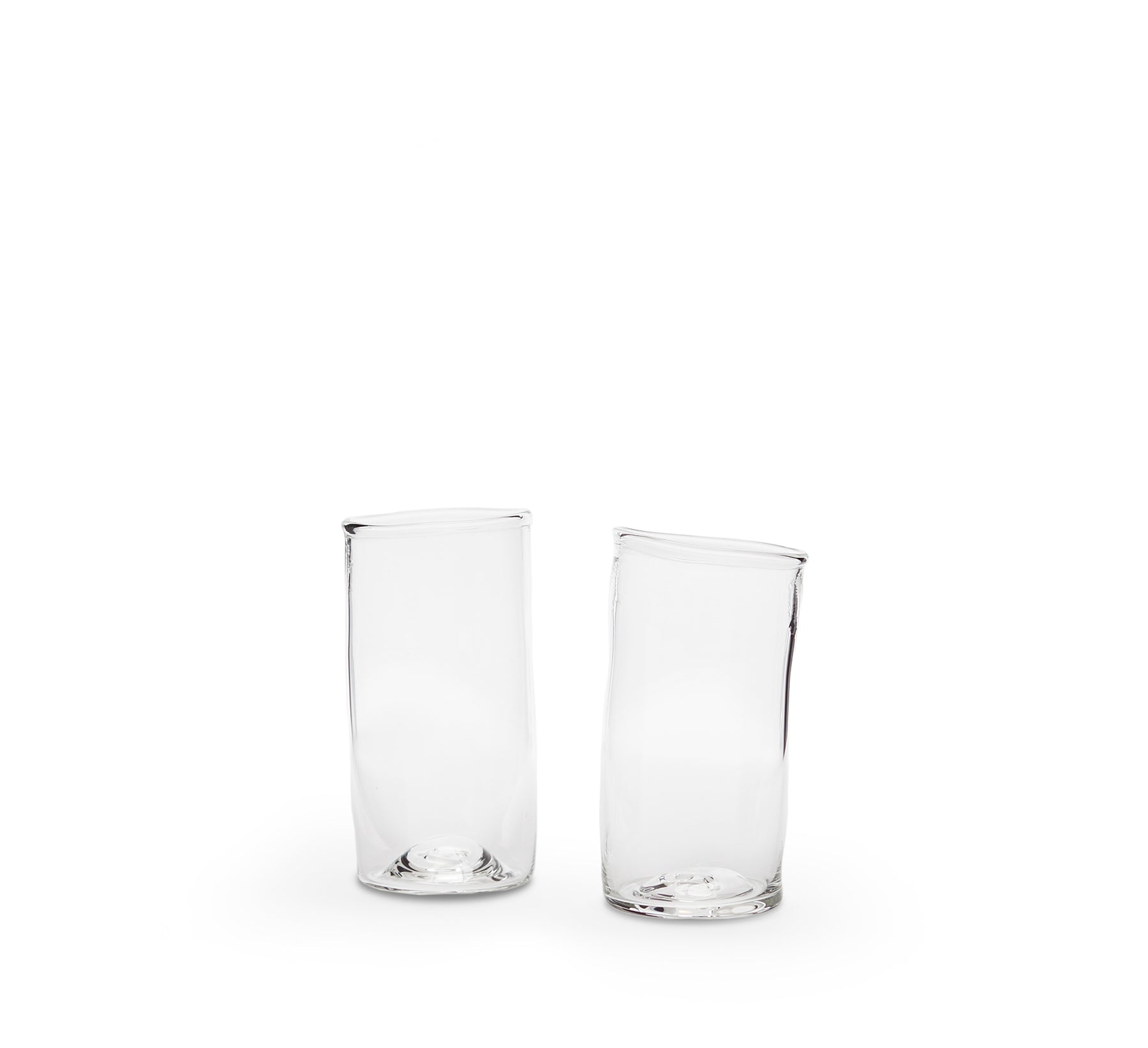 Premium Grappa Glasses Set of 2 - Italian Style Crystal Clear Liquor Glasses for Brandy, Whiskey & Digestif - Perfect for After-Dinner Drinks & Home Bar Decor