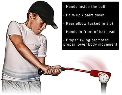 Insider Bat - Professional Baseball & Softball Batting Swing Trainer - Hitting Training Aid for Improved Performance | Perfect for Practice, Coaching & Skill Development