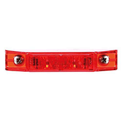 Truck-Lite 35375R 35 Series Red LED Marker/Clearance Lamp - 5 Diode LED for Heavy Duty Trucks & Trailers - Perfect for Nighttime Visibility & Safety Compliance