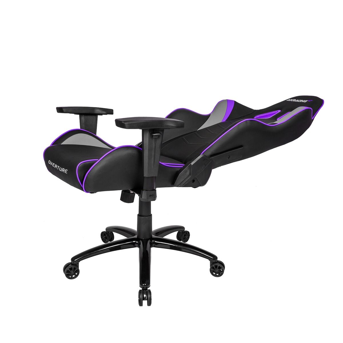 AKRACING Overture Gaming Chair - Ergonomic Purple Computer Chair with Adjustable Height, Lumbar Support & Headrest - Perfect for PC Gaming, Office Work & Home Desk Setup