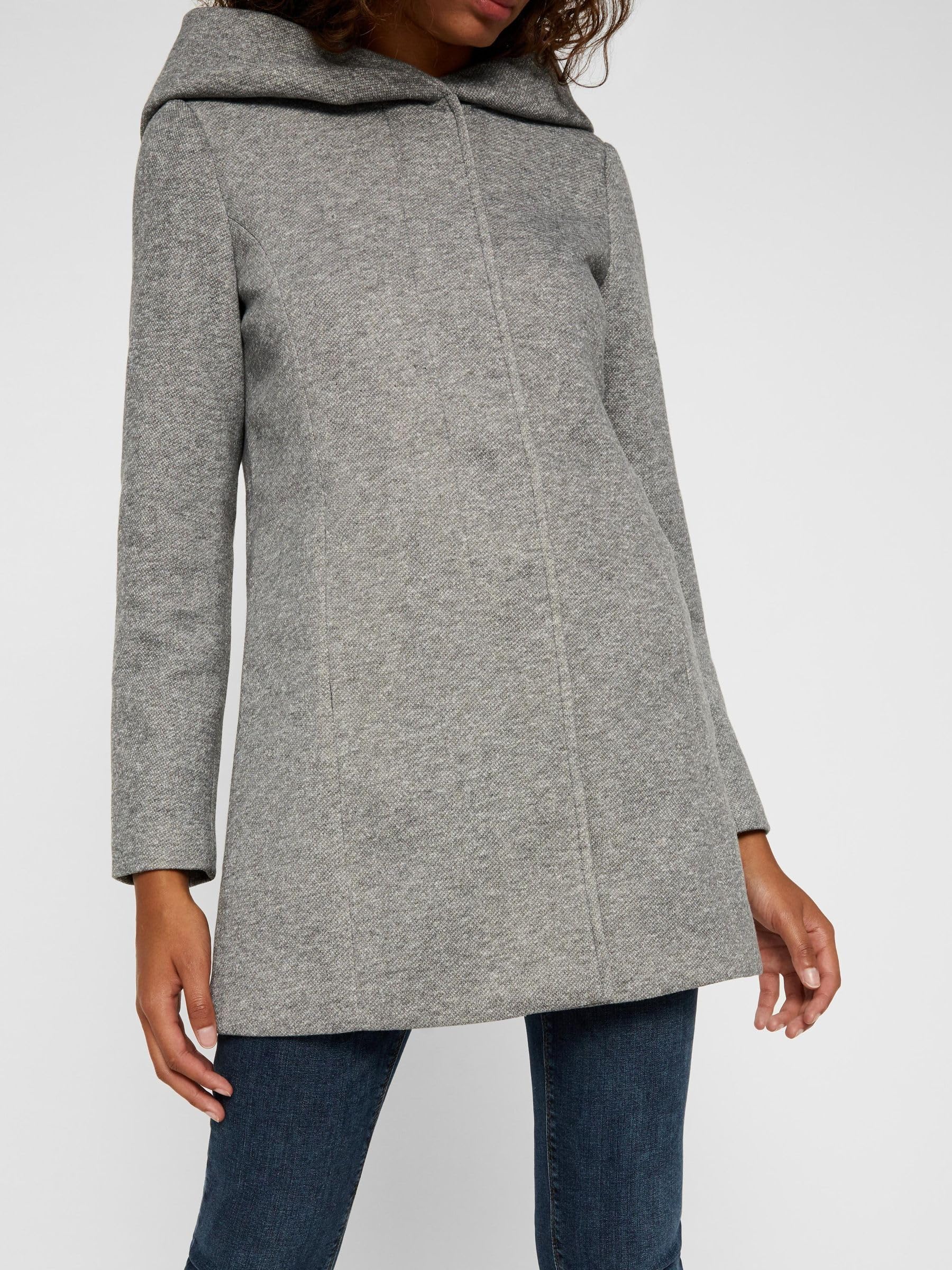 VERO MODA Women's Knit Trench Coat - Stylish & Warm for Fall