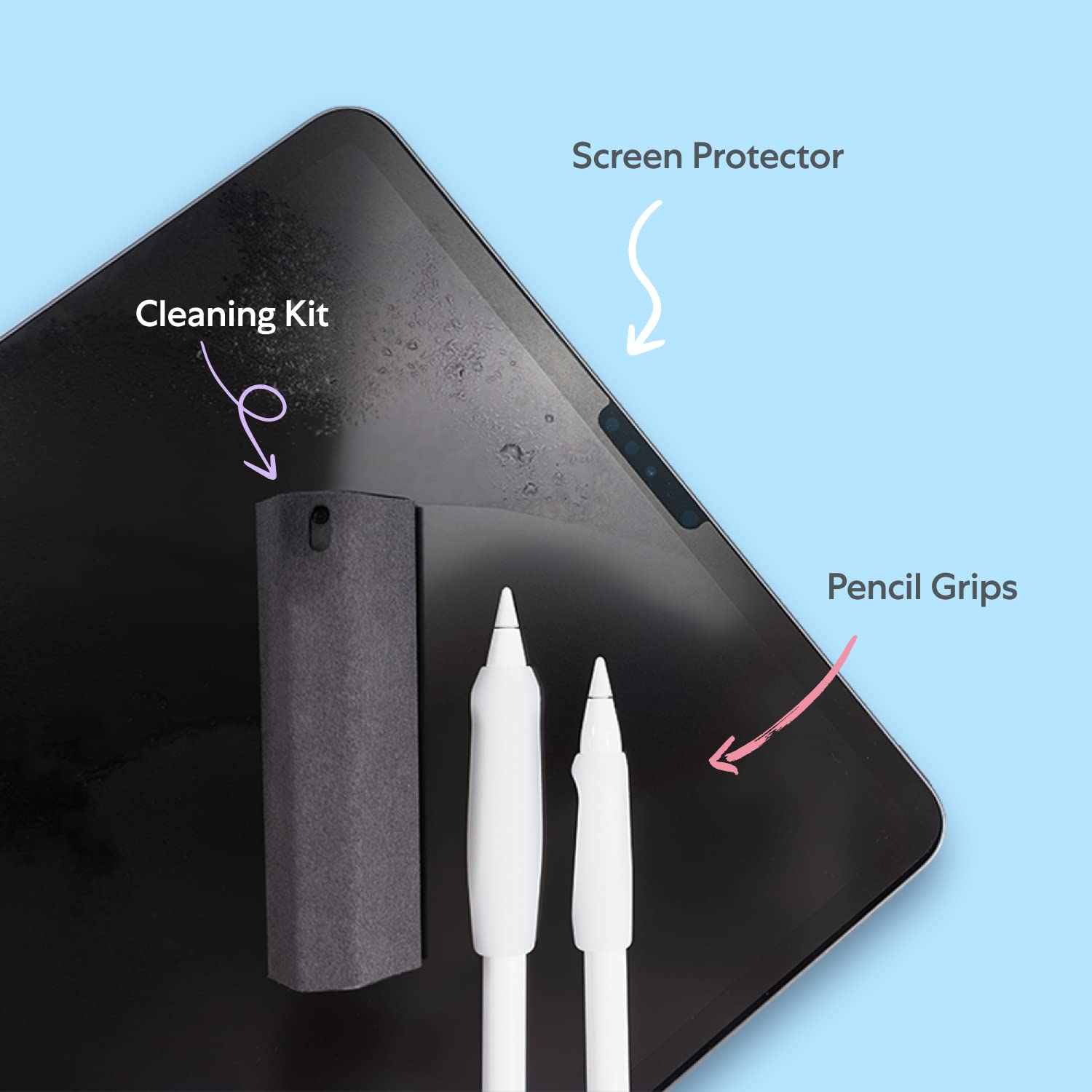 Paperlike 2.0 Pro Bundle - 2 Pack Matte Screen Protector for iPad Pro 11