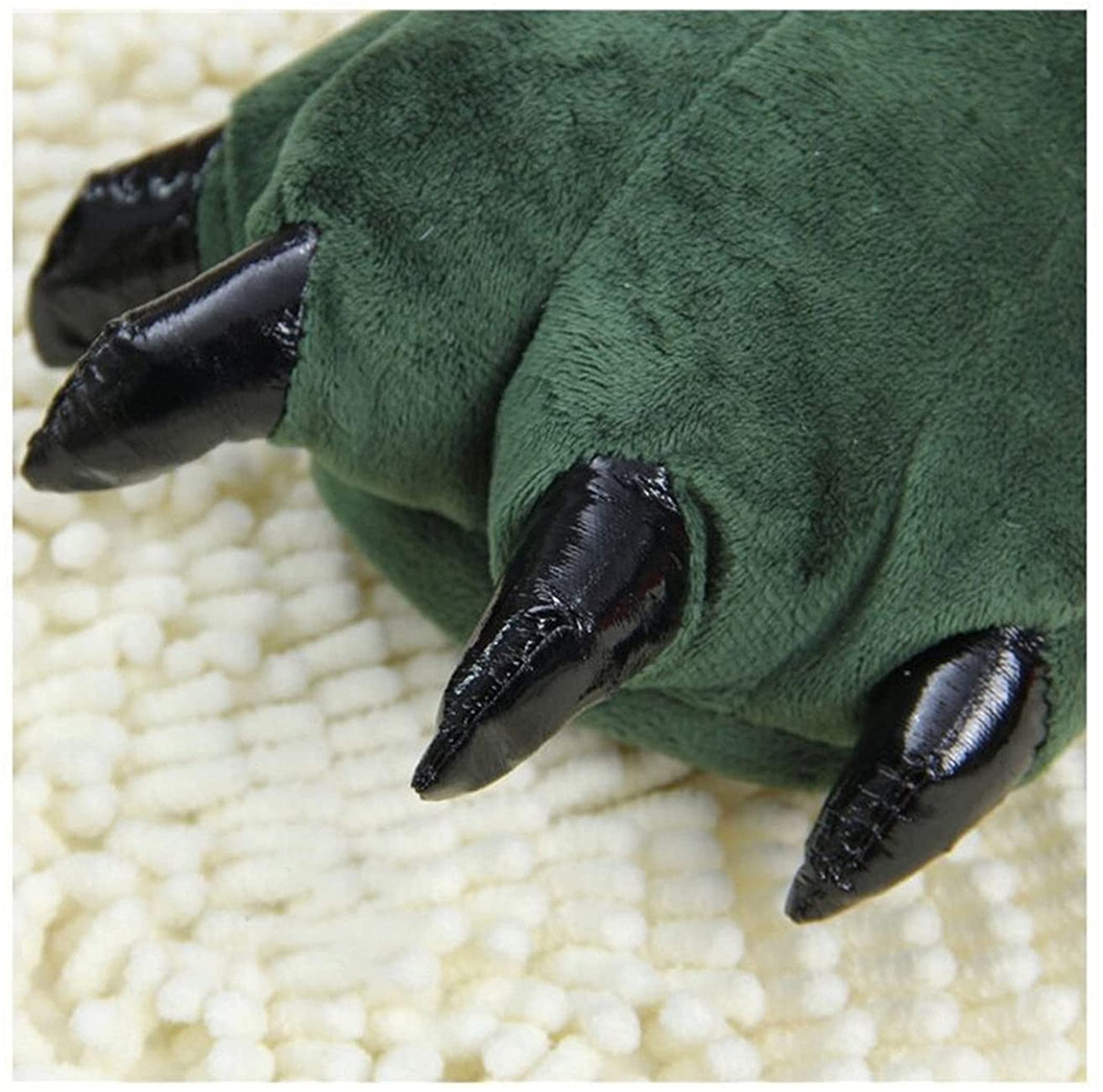 YILANLAN Unisex Plush Animal Paw Slippers - Dinosaur Claw Fuzzy Warm House Shoes for Men & Women | Cozy Indoor Footwear for Winter, Lounge Wear, Gift Ideas