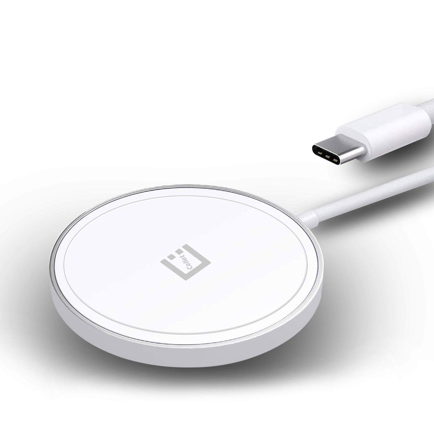 Fast Wireless Charger for iPhone 14/13/12/11/X/8, Samsung Galaxy S23/S22/S21, Google Pixel 7/6 - Qi-Certified 15W Fast Charging Pad with LED Indicator - Perfect for Bedside, Office Desk, and Car Use