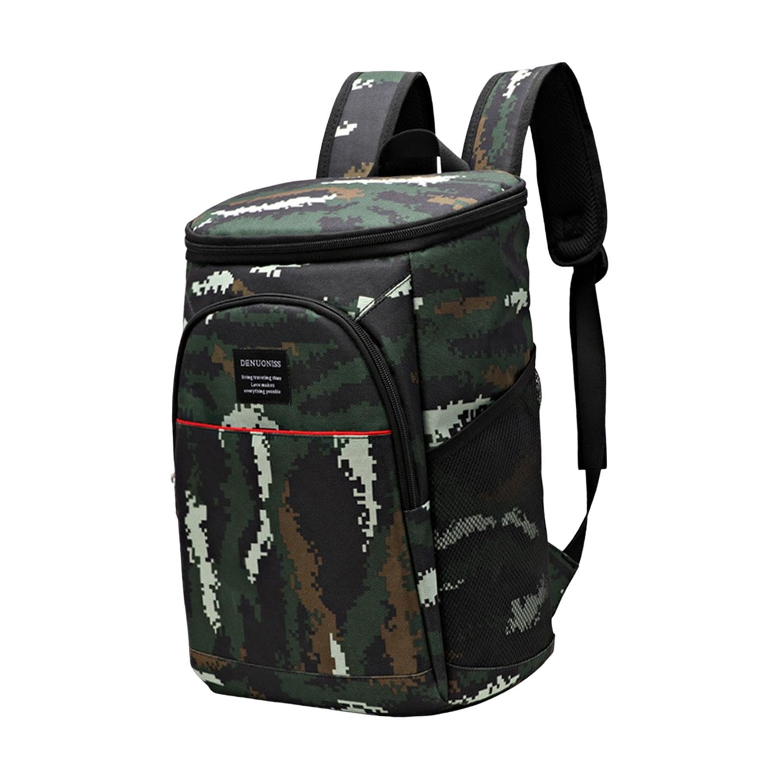 CALANDIS® Insulated Backpack Cooler with Adjustable Shoulder Straps - Thermal Picnic Bag for Beach, Park, Camping & Outdoor Adventures | 1 Green Backpack Cooler for Picnics, Hiking & Travel