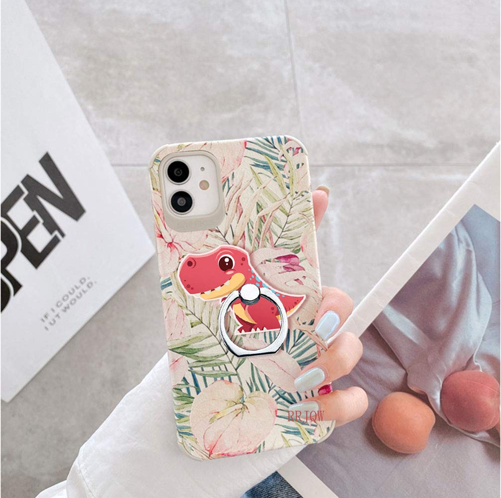 Dinosaur Phone Ring Holder Stand - 360° Rotating Finger Grip for Smartphones & Tablets, 2 Pack - Perfect for Home, Office, and Travel Use
