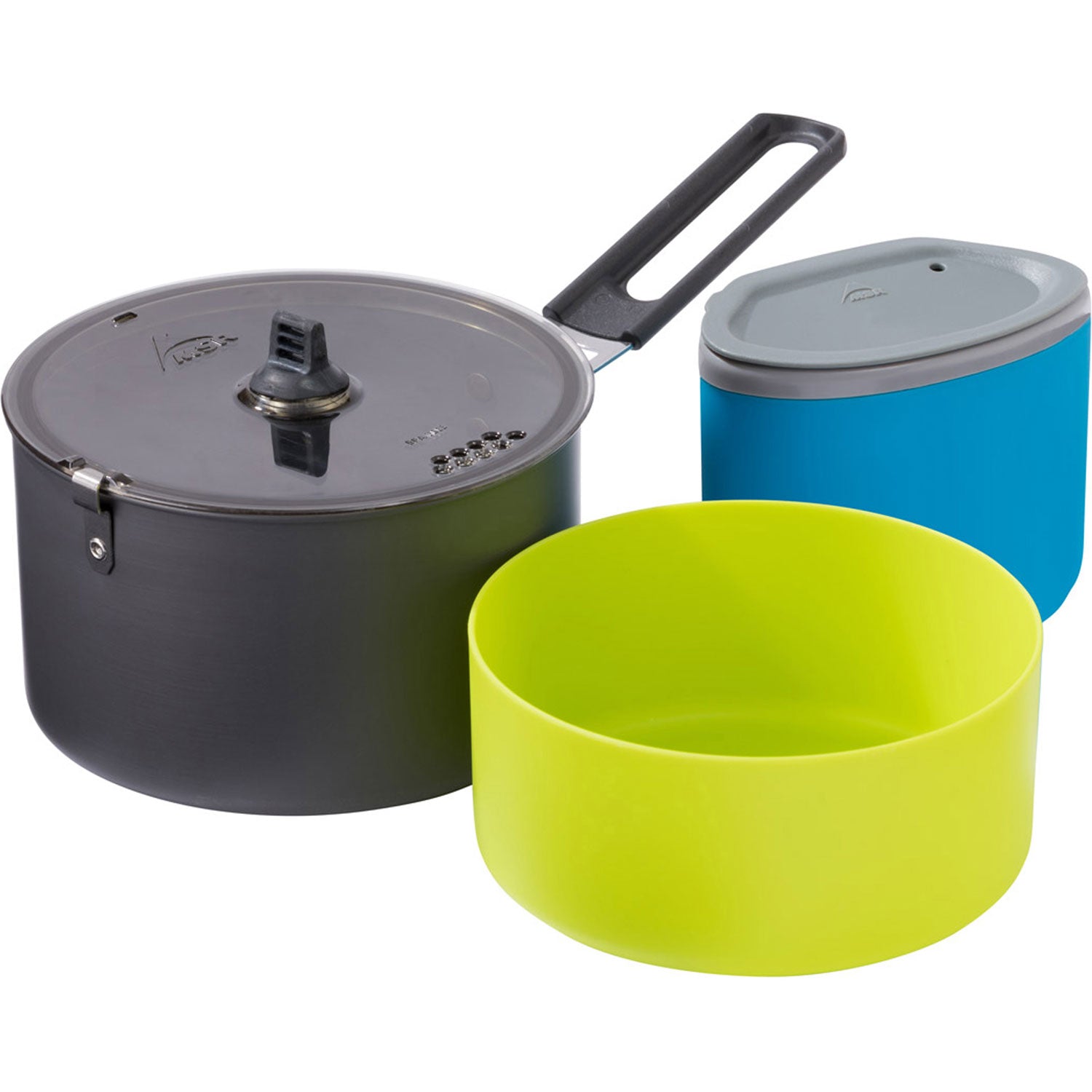 MSR Trail Lite Solo Cook Set - Lightweight Backpacking Cookware for Camping & Hiking | Compact Cooking System for Solo Outdoor Adventures